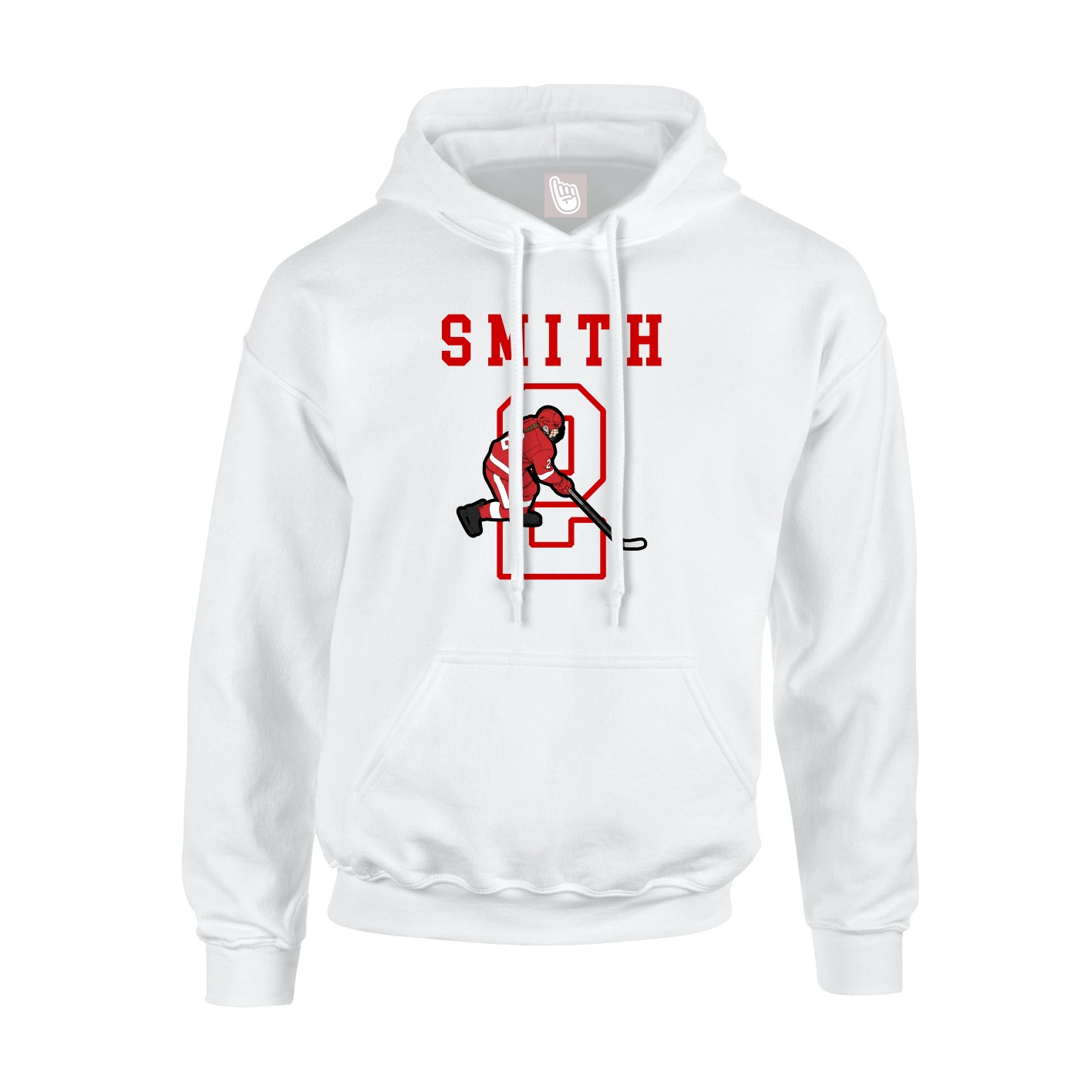 Youth Hoodie — Shirsey in White