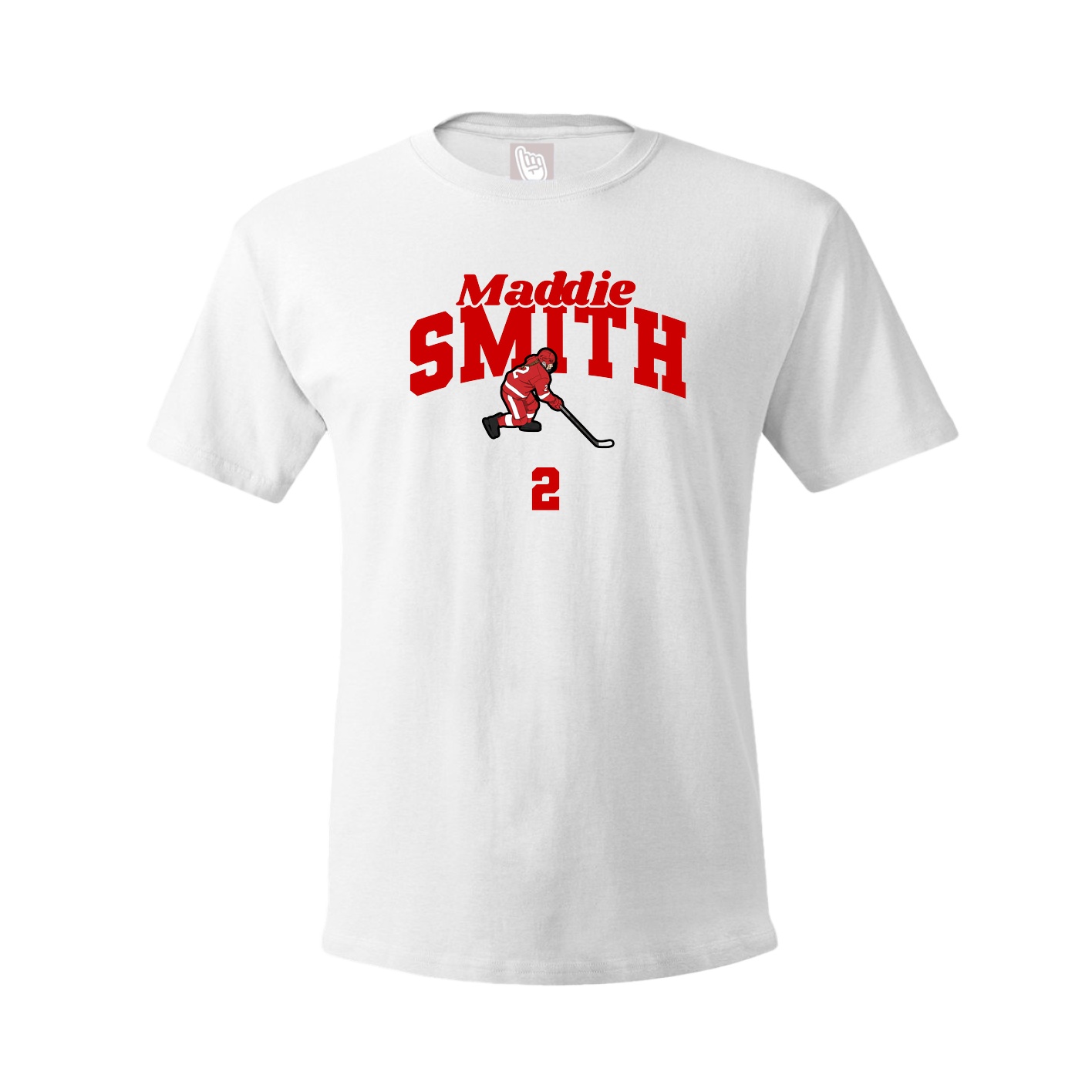 Tee — Signature Arch in White