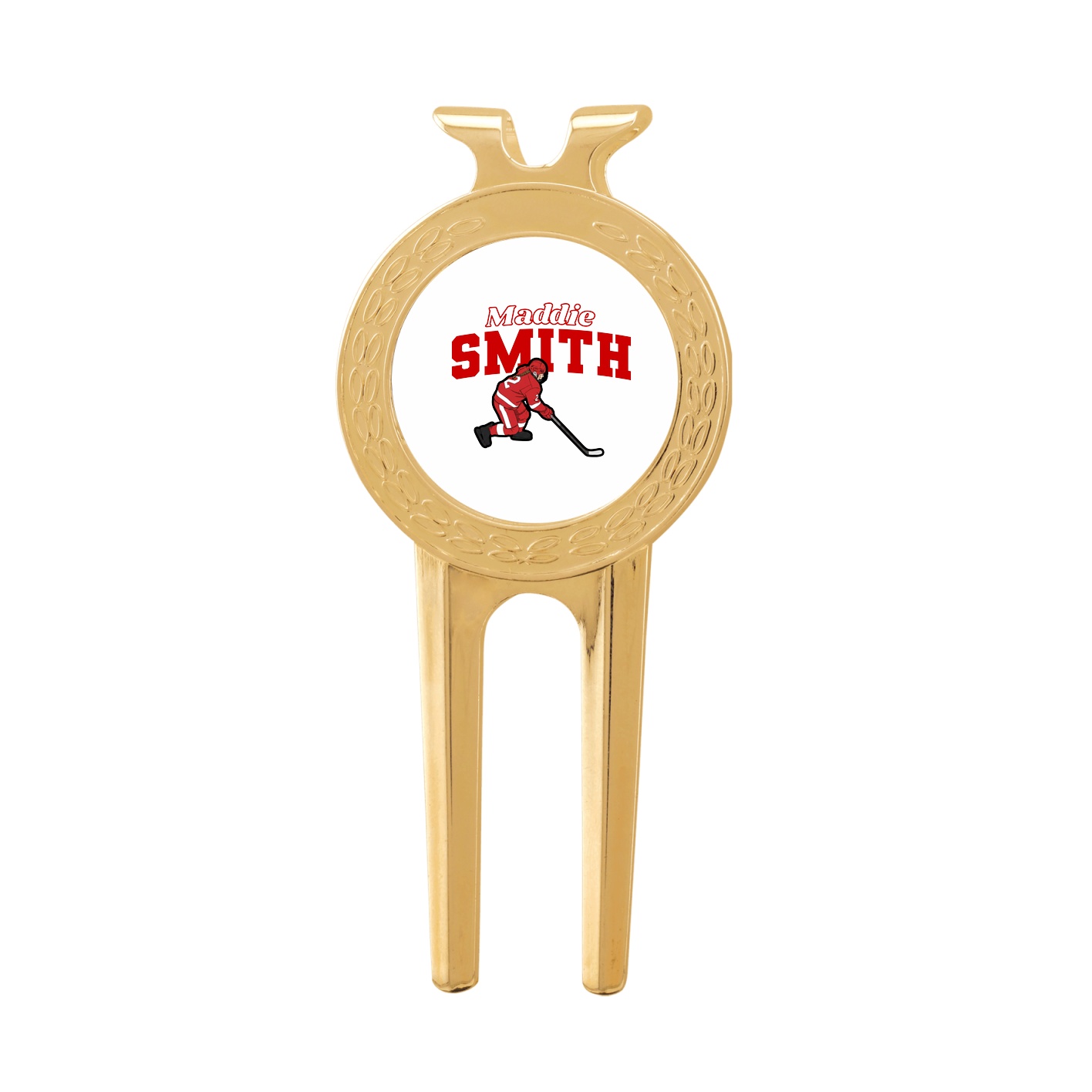 Divot Tool with Ball Marker — Name Arch in Classic