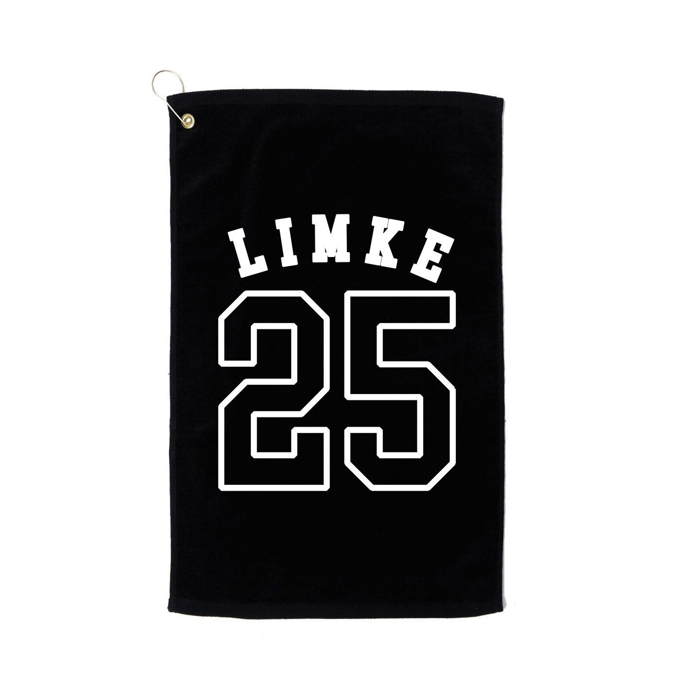 Golf Towel — Shirsey Arch in Black