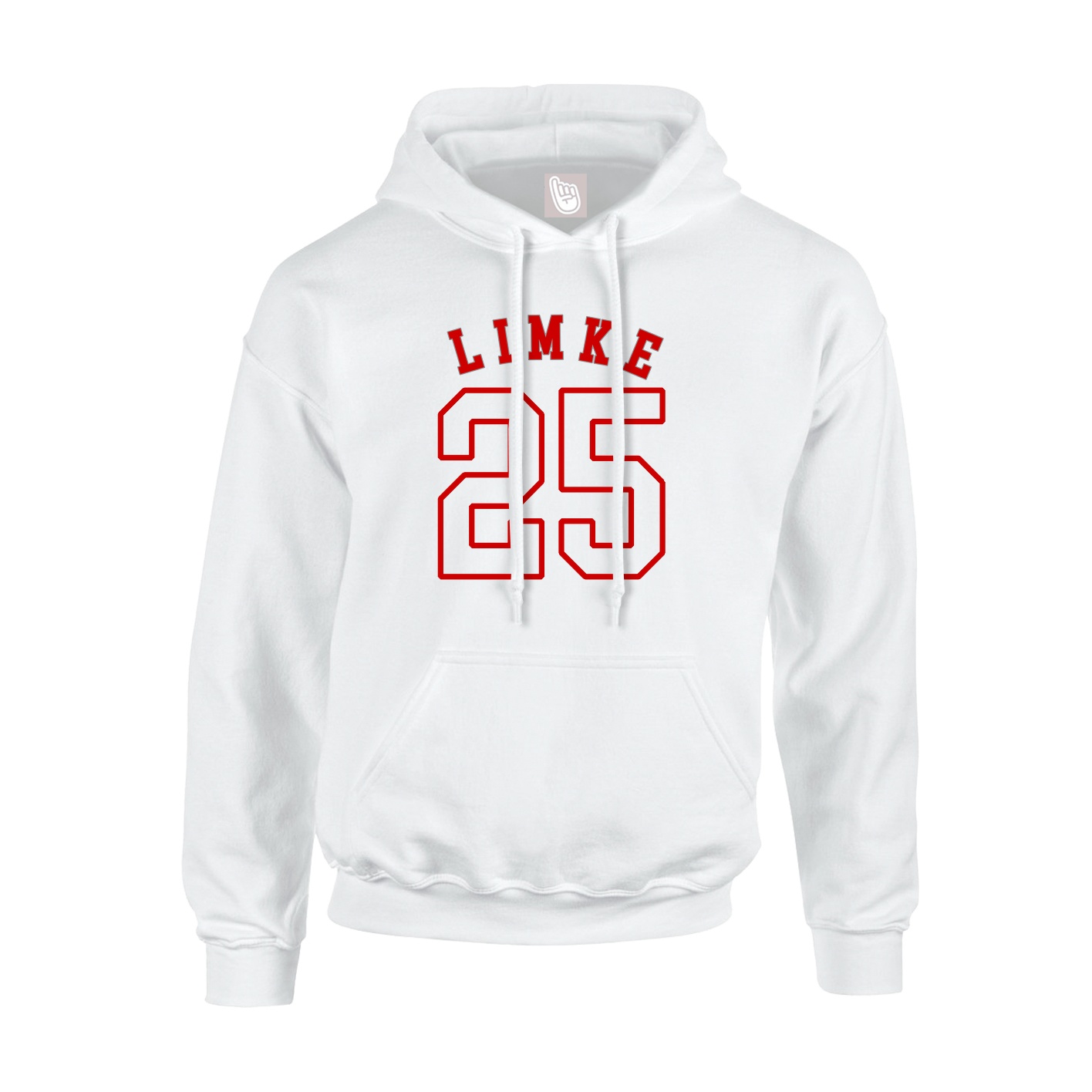 Hoodie — Shirsey Arch in White