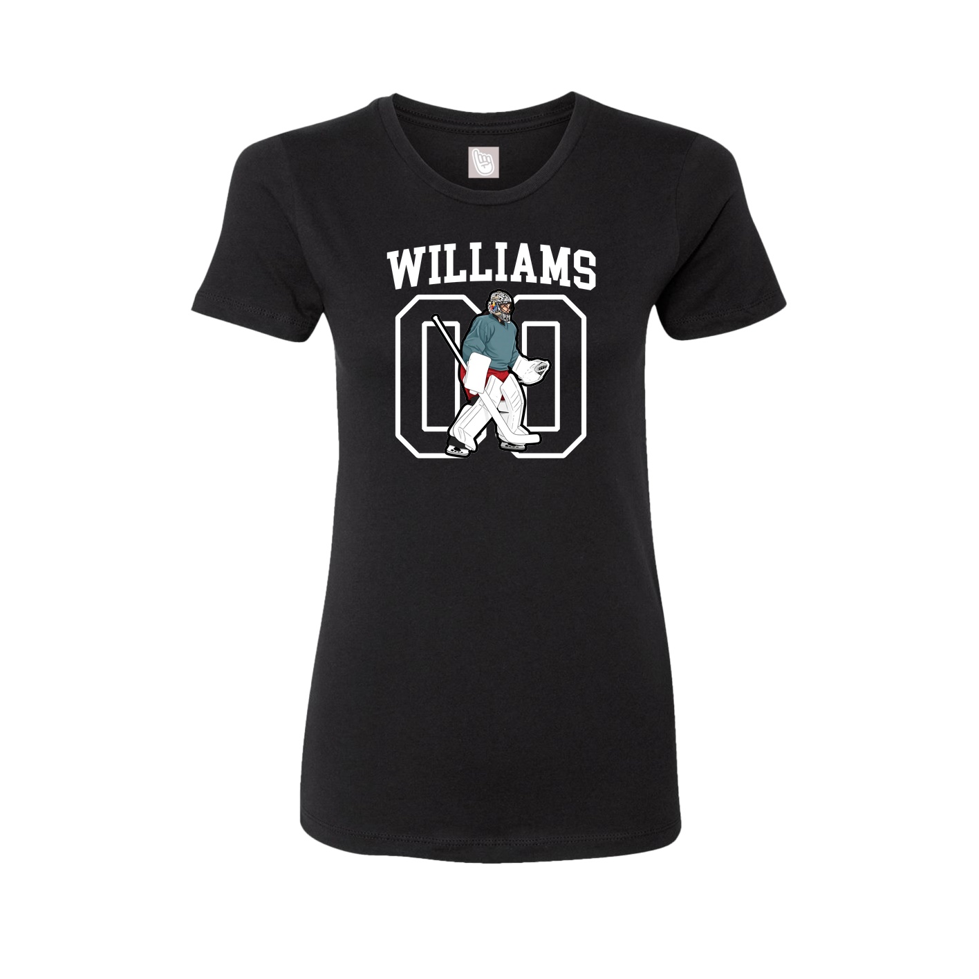 Fitted Women's Tee — Shirsey in Black
