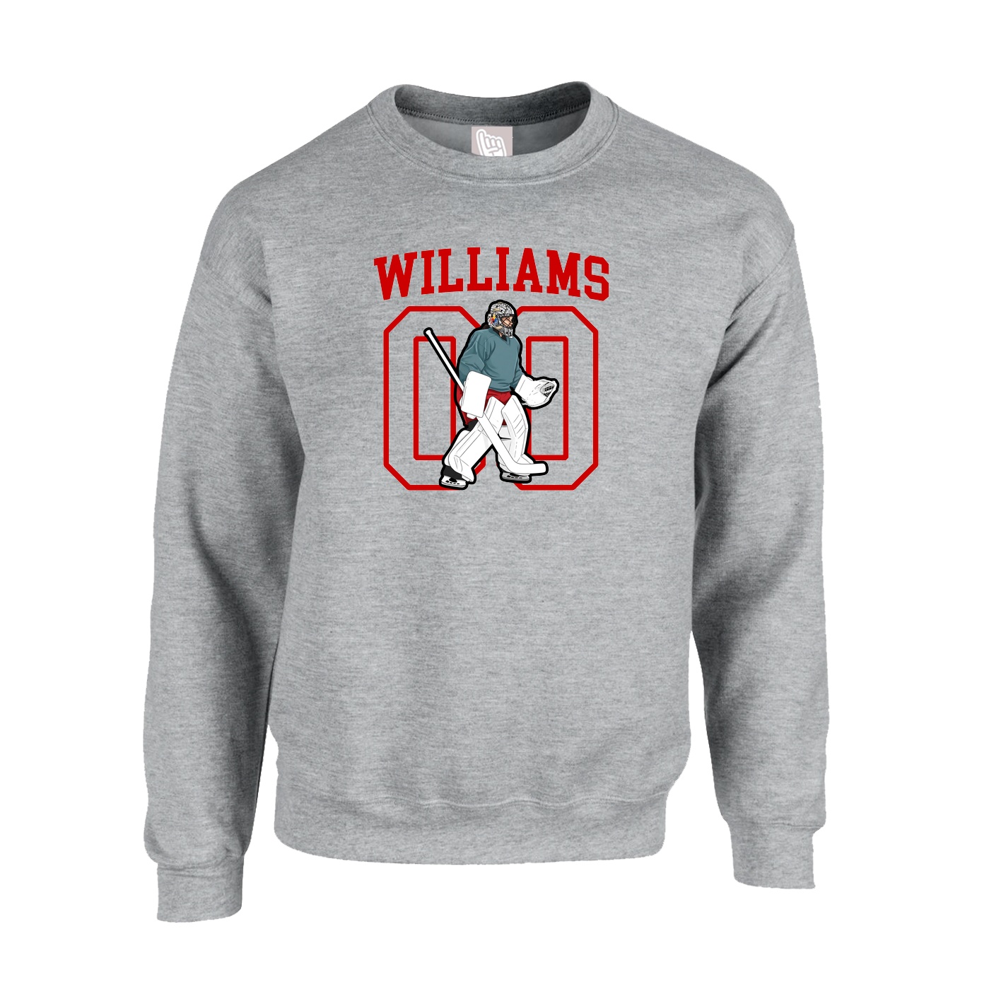 Fleece Crew — Shirsey in Grey