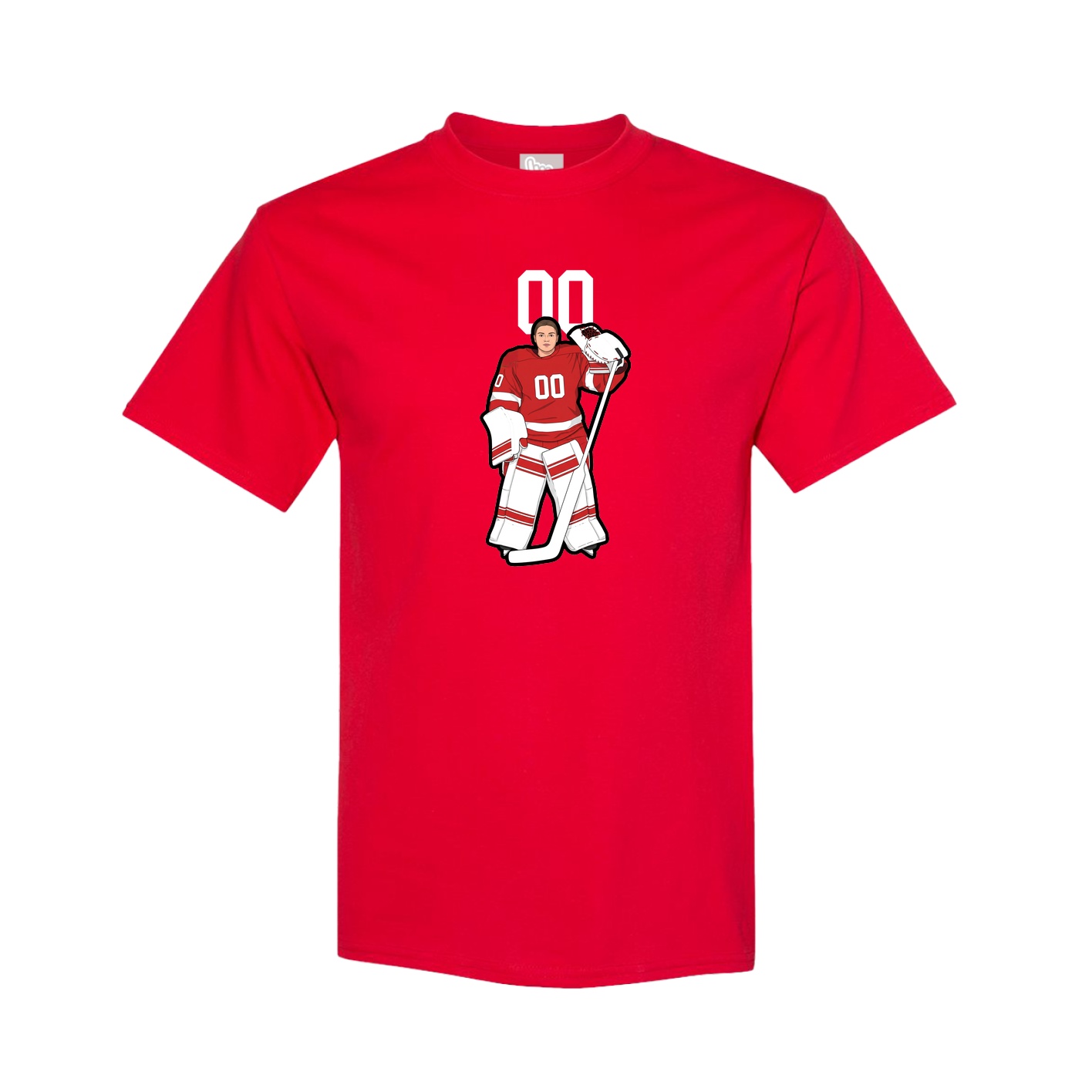 Tee — Number Top in Red