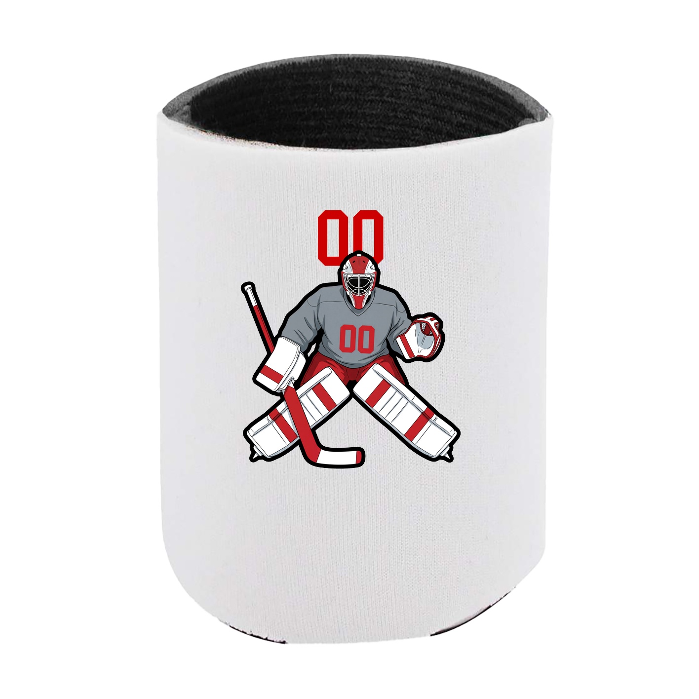 Can Holder — Number Top in White