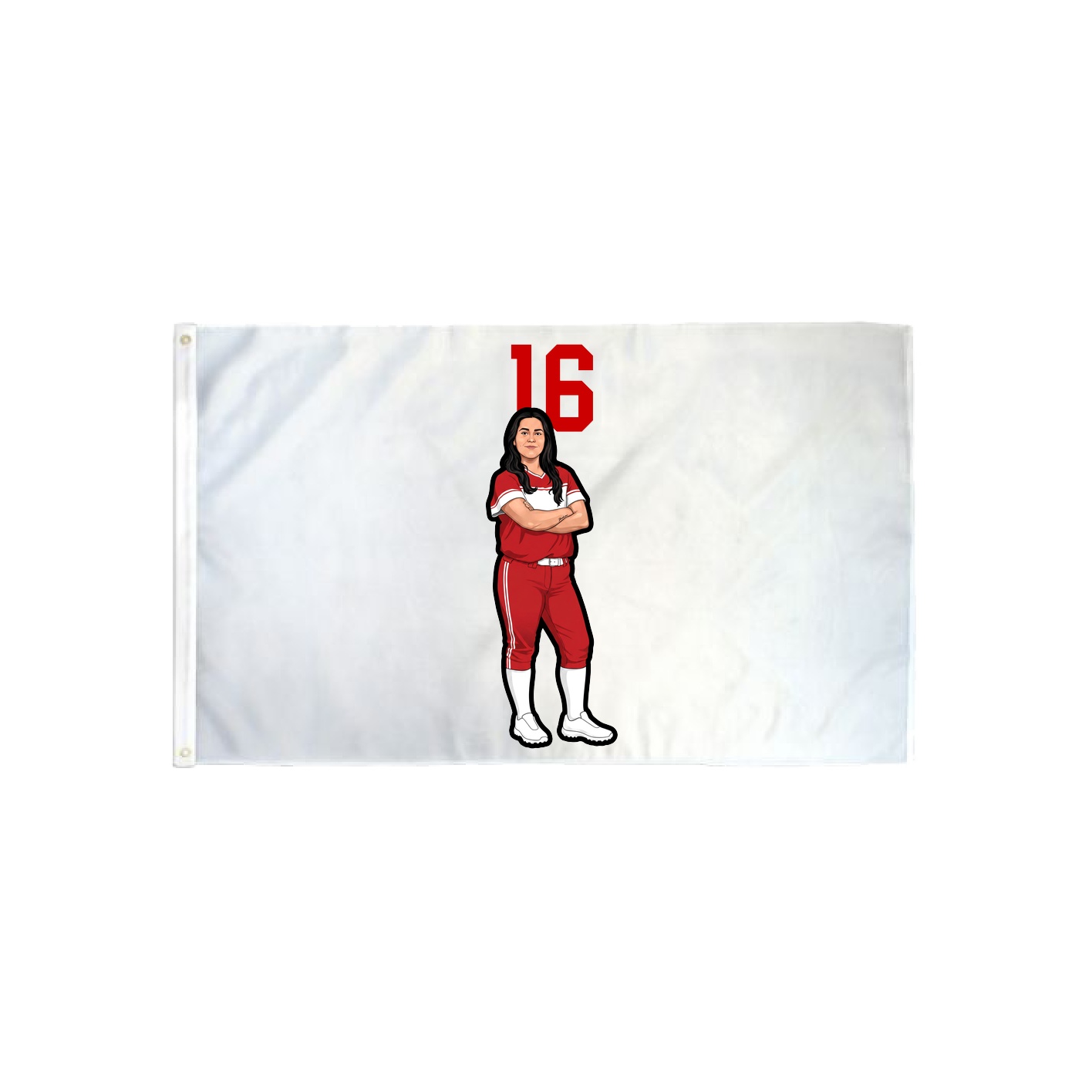 3x5 Flag — Number Top in Classic