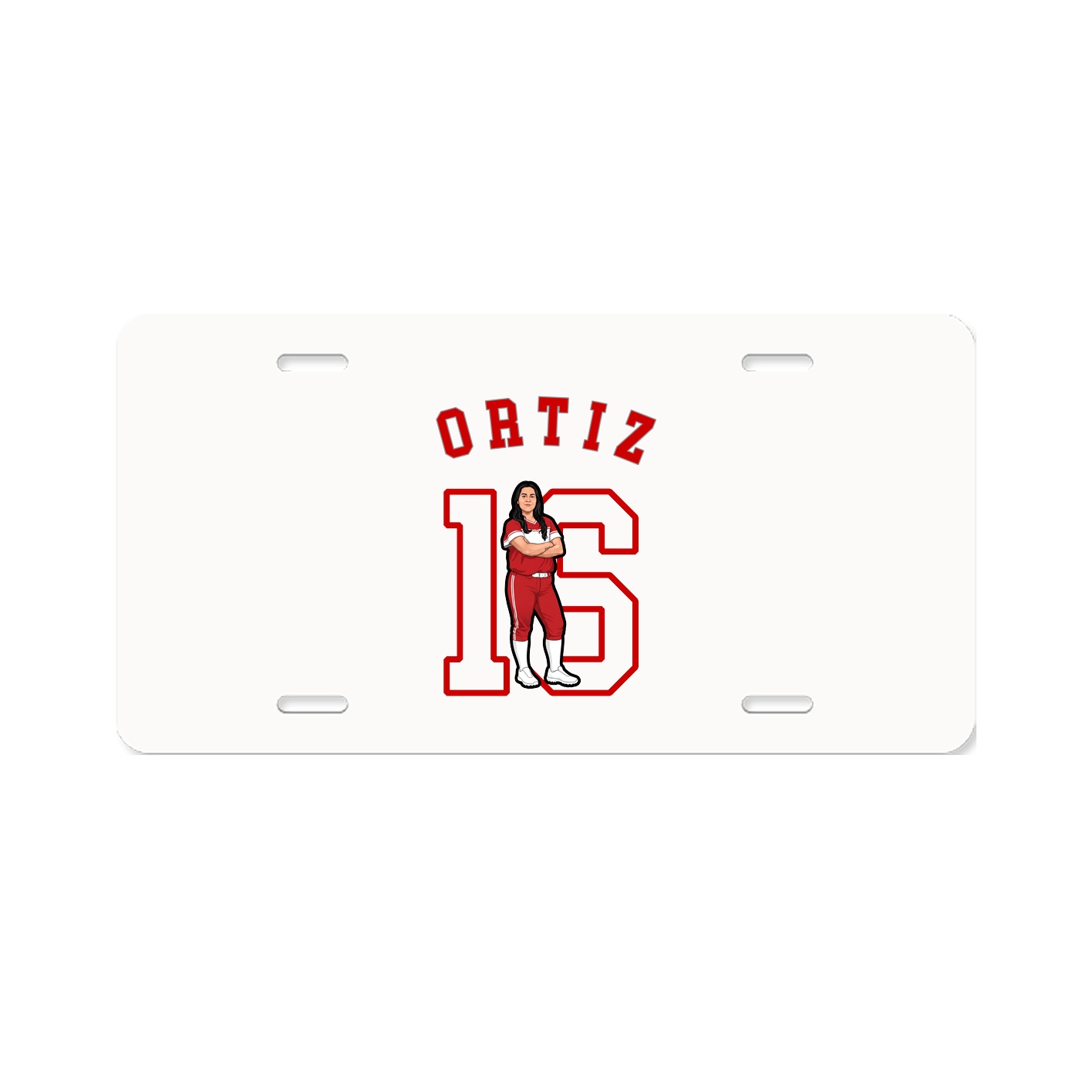 License Plate — Shirsey Arch in Classic