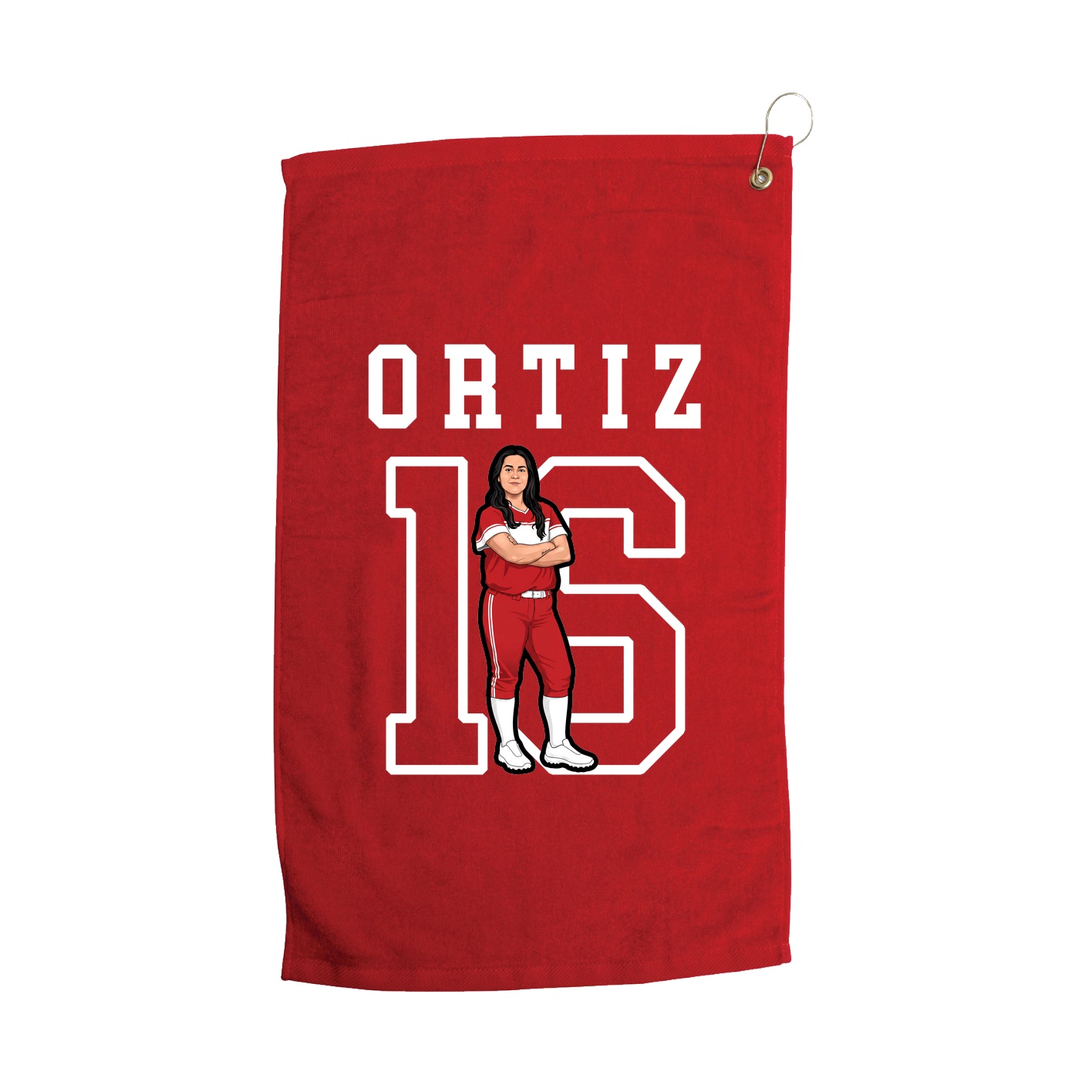 Golf Towel — Shirsey in Red