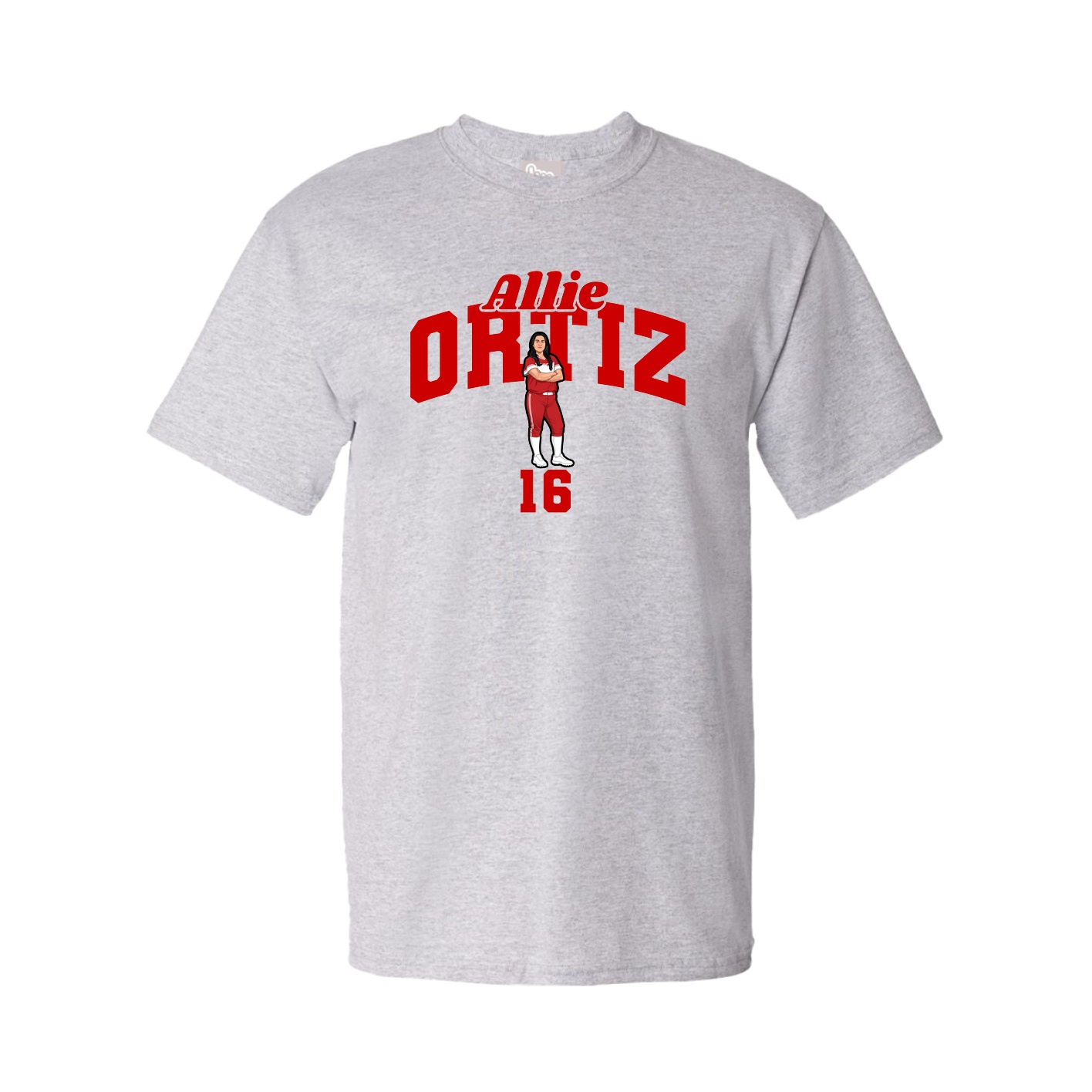 Youth Tee — Signature Arch in Grey