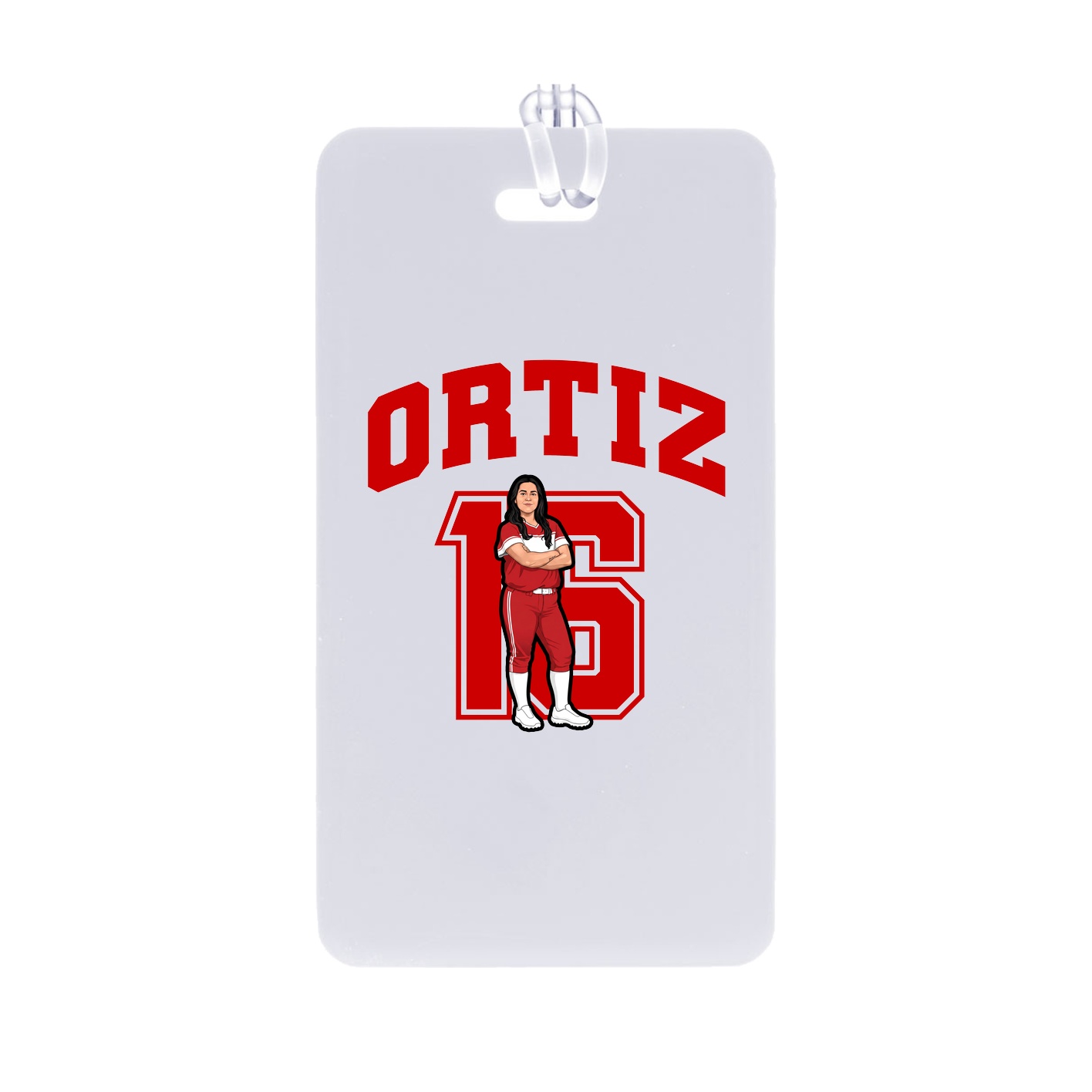 Bag Tag — Number in Classic