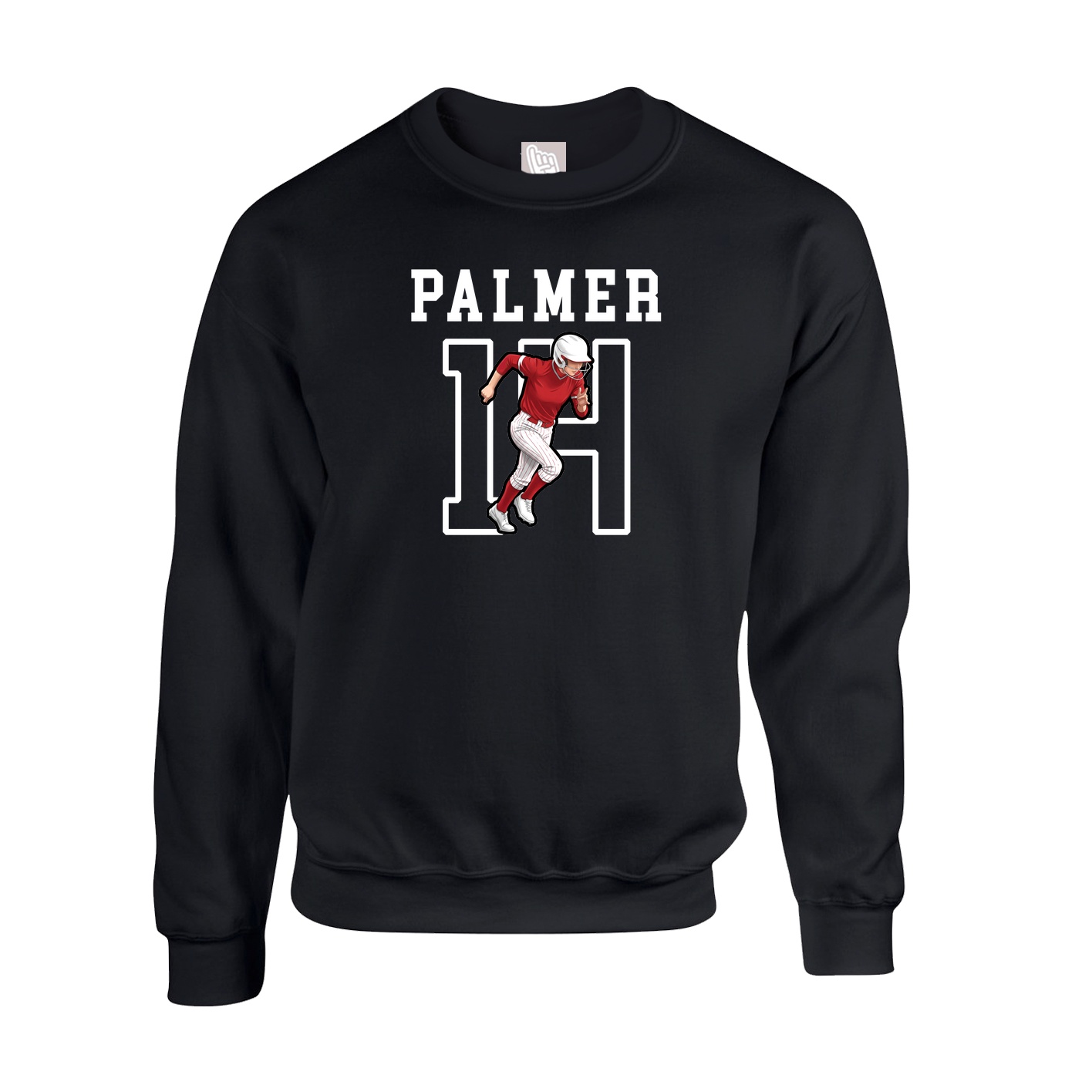 Fleece Crew — Shirsey in Black