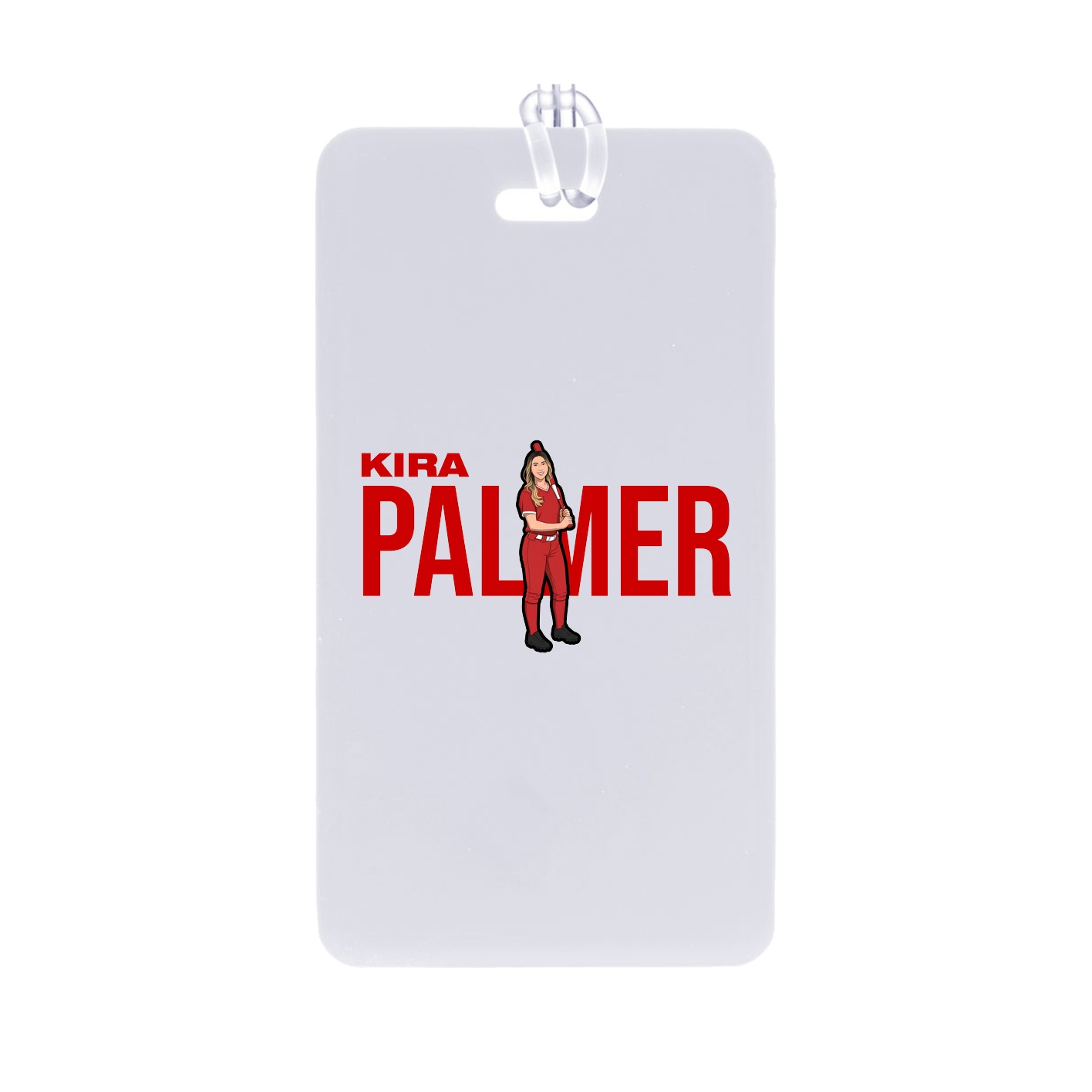 Bag Tag — Player Name in Classic