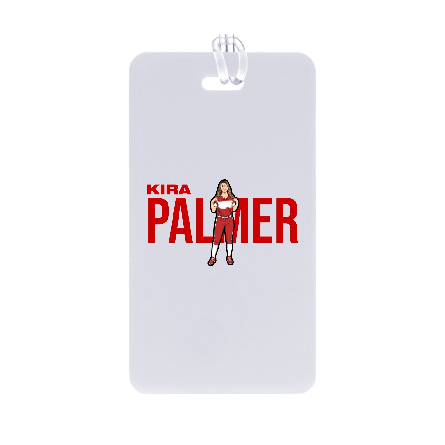 Bag Tag — Player Name in Classic