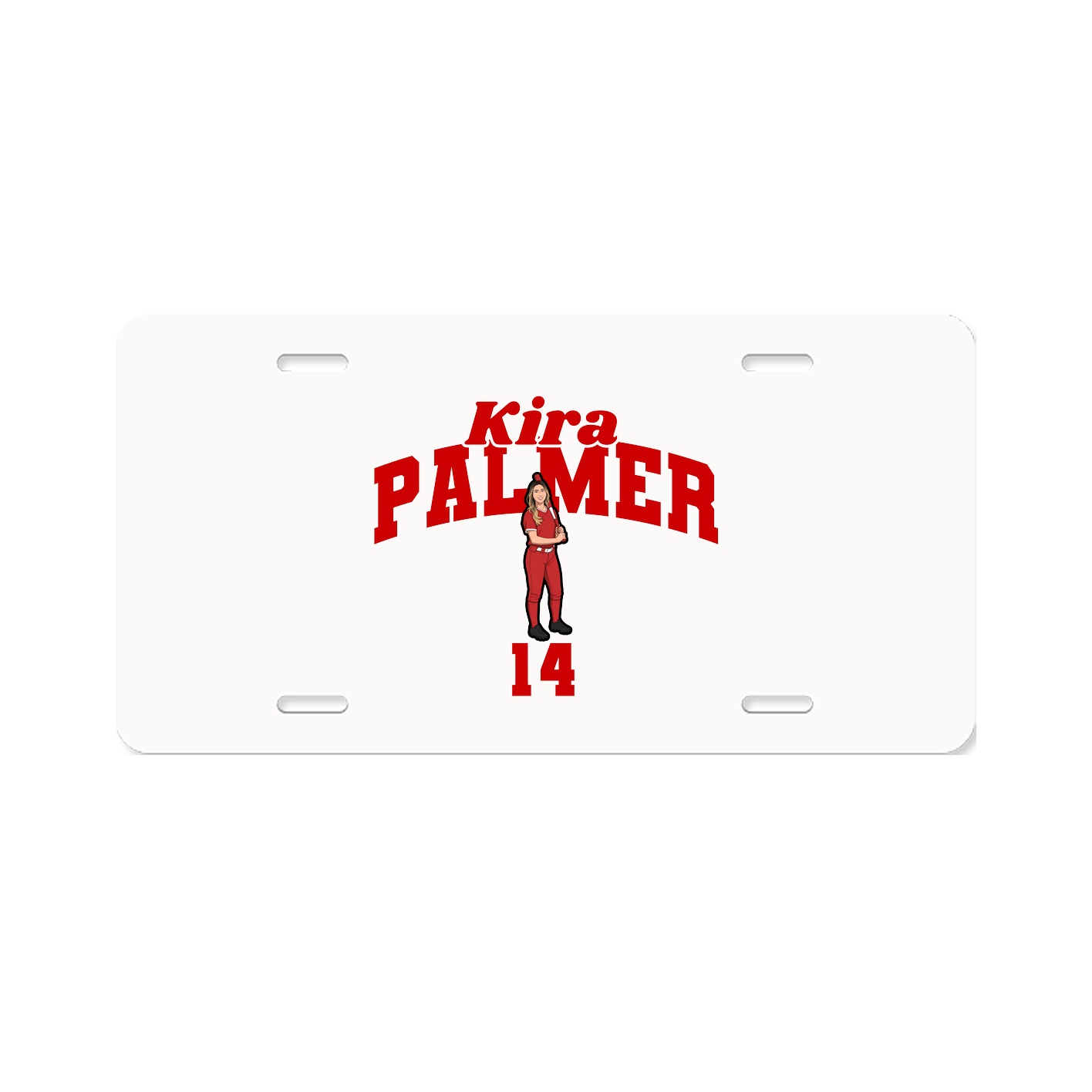 License Plate — Signature Arch in Classic