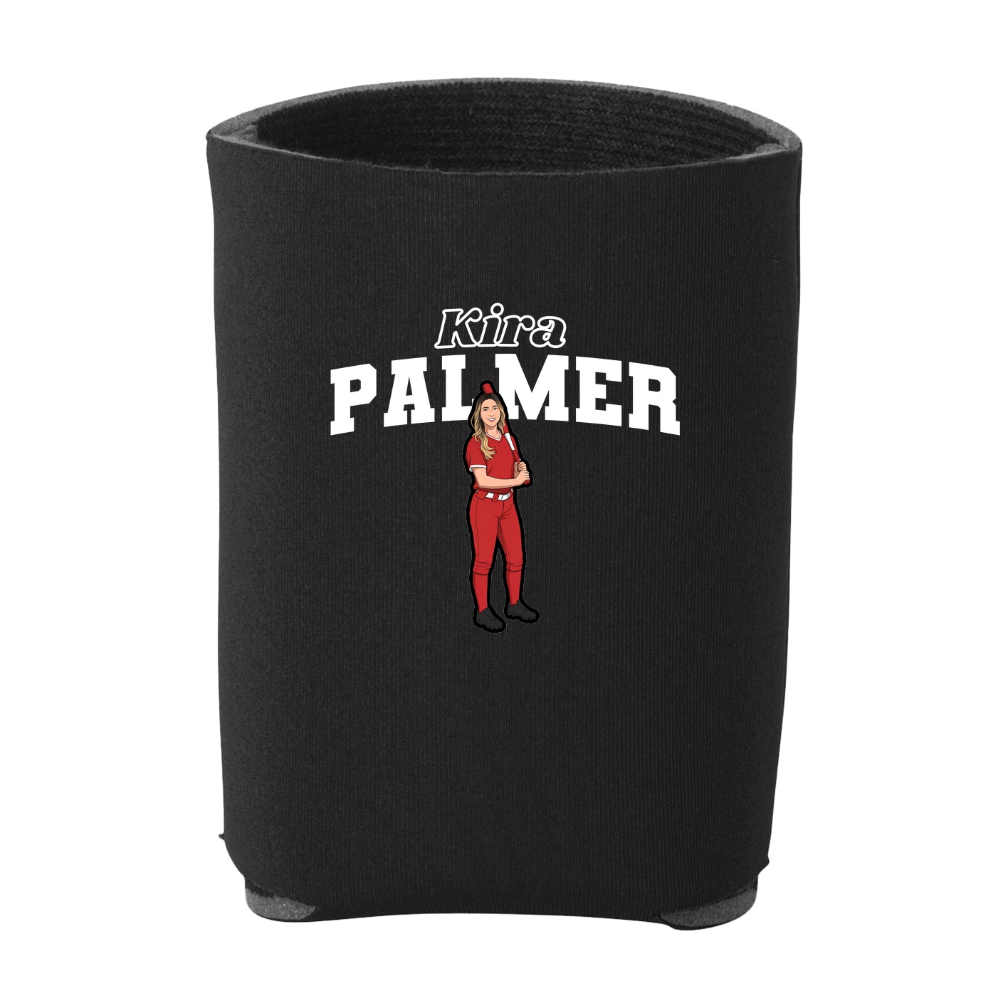 Can Holder — Name Arch in Black