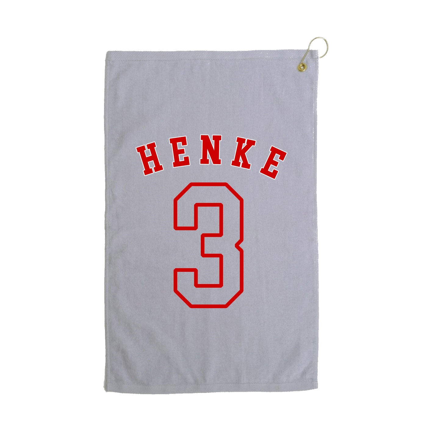 Golf Towel — Shirsey Arch in Grey