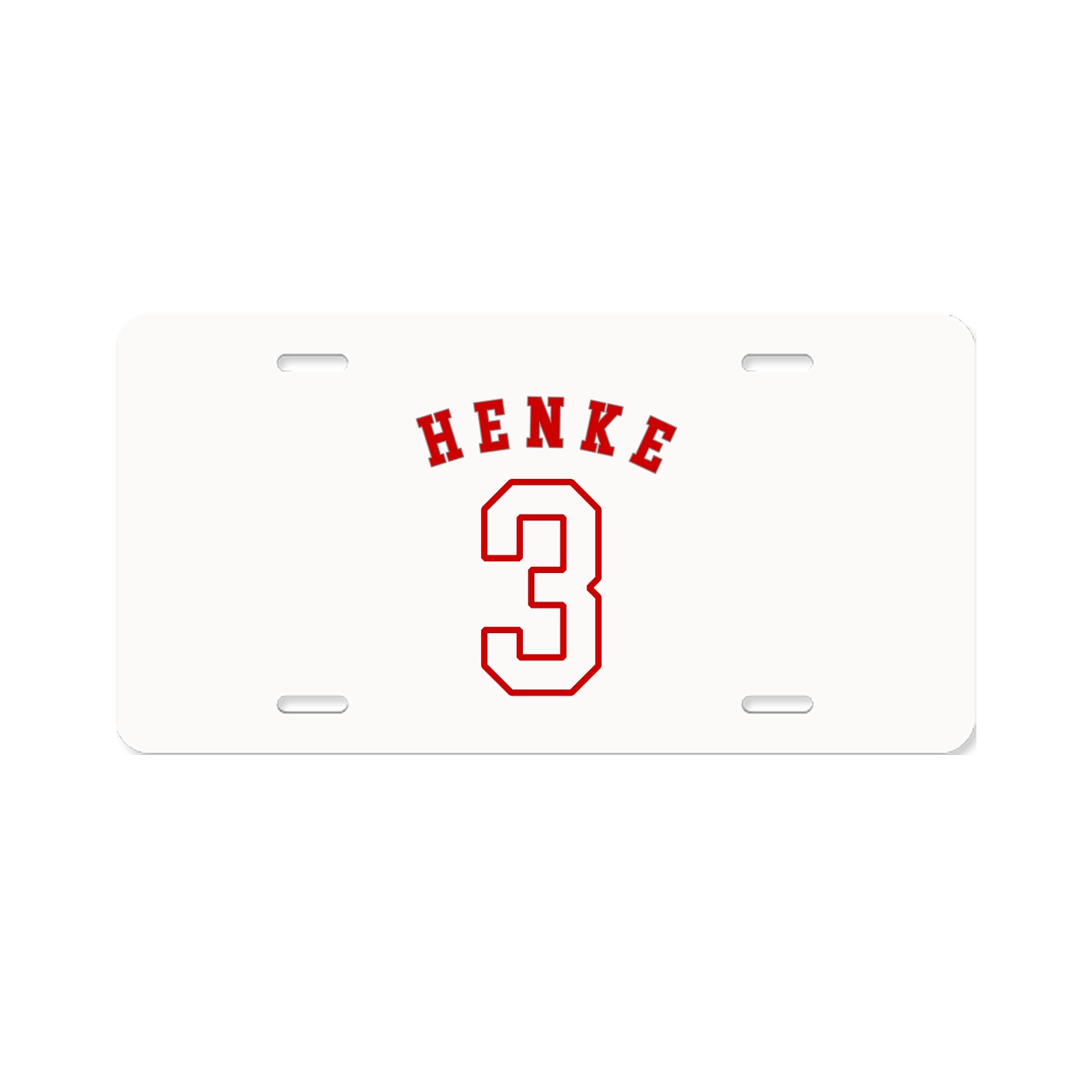 License Plate — Shirsey Arch in Classic
