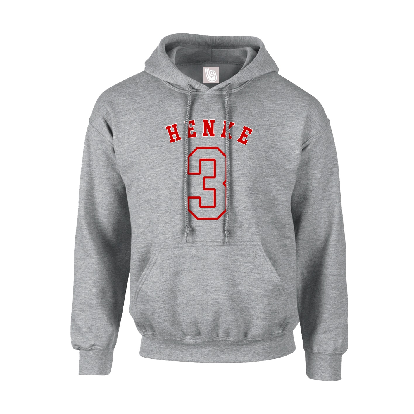 Youth Hoodie — Shirsey Arch in Grey
