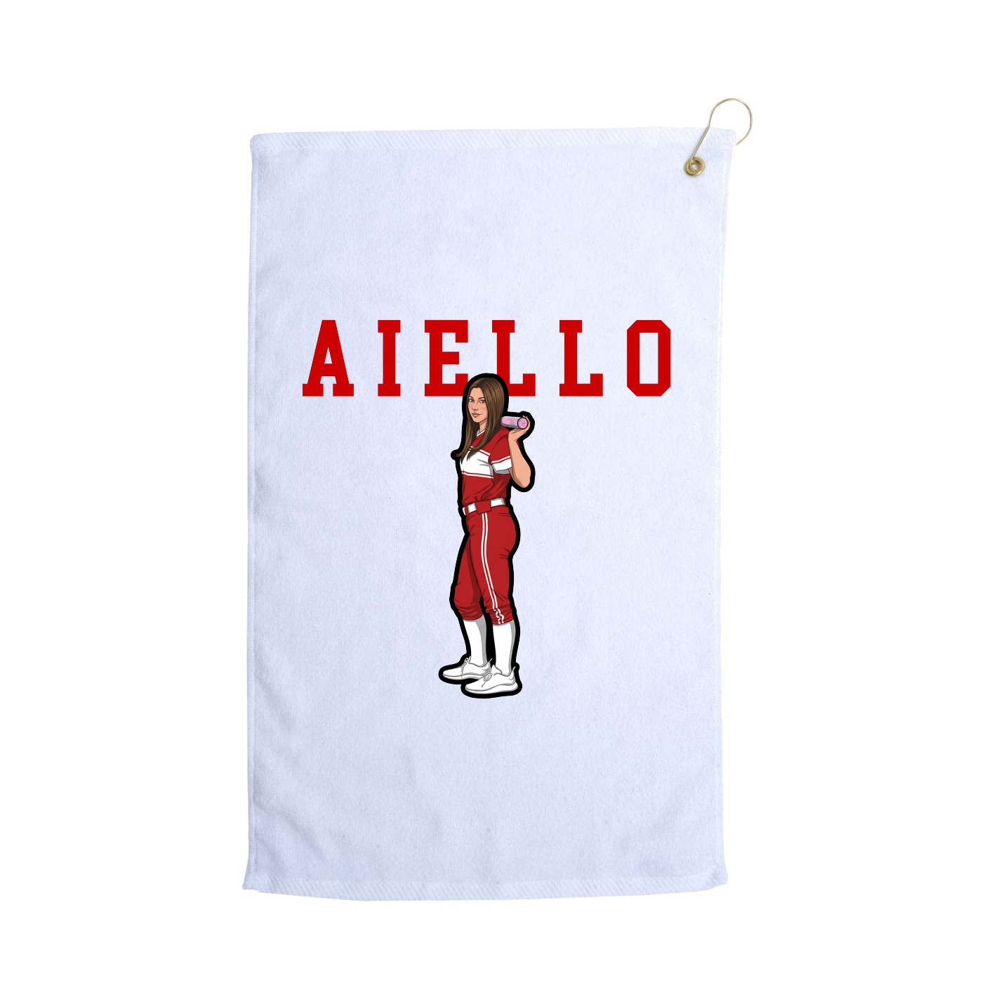 Golf Towel — Shirsey in White