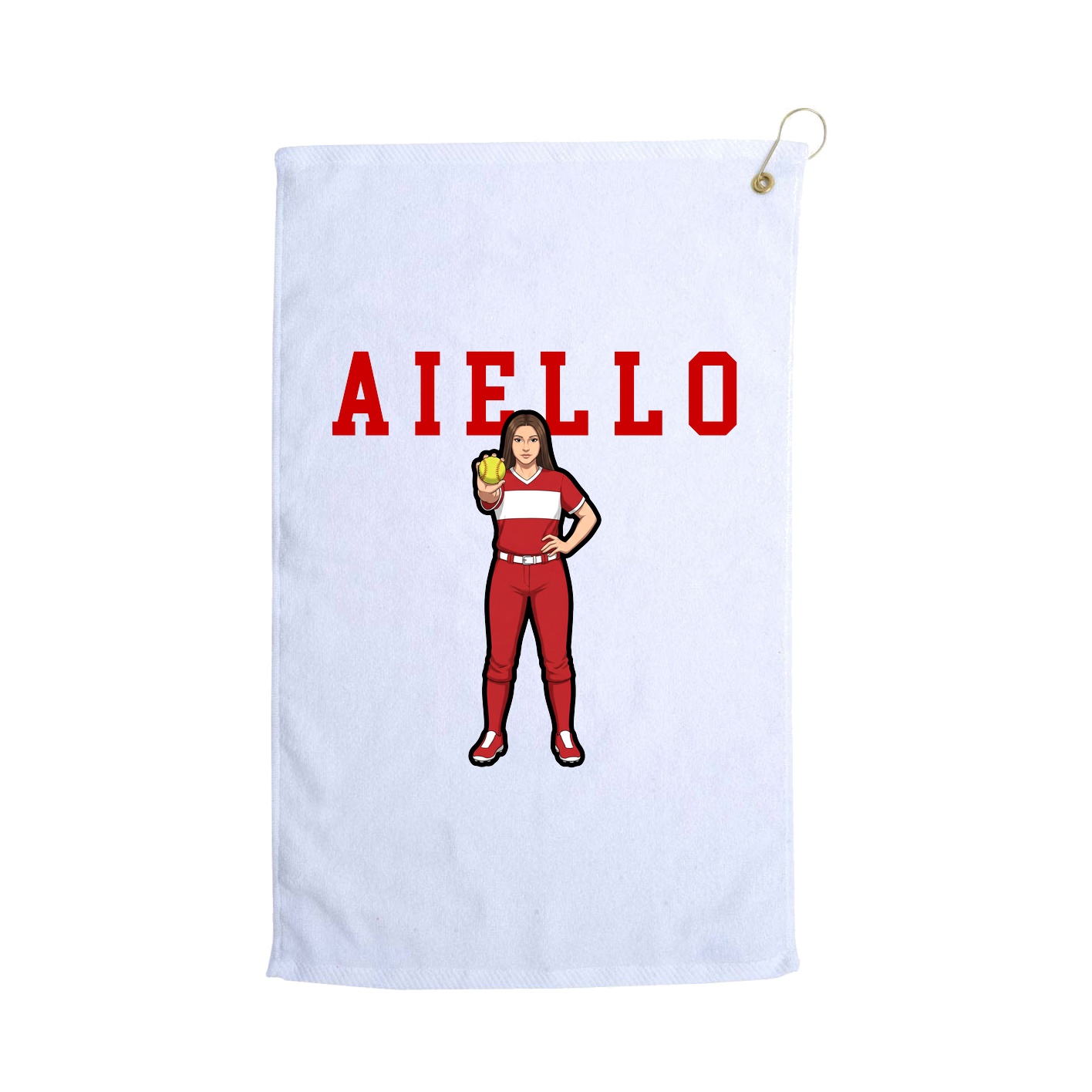 Golf Towel — Shirsey in White