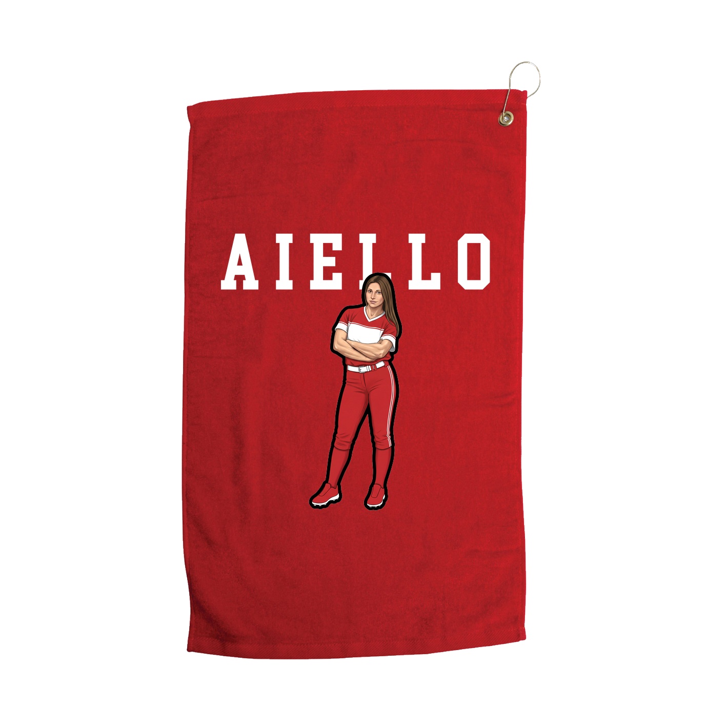 Golf Towel — Shirsey in Red