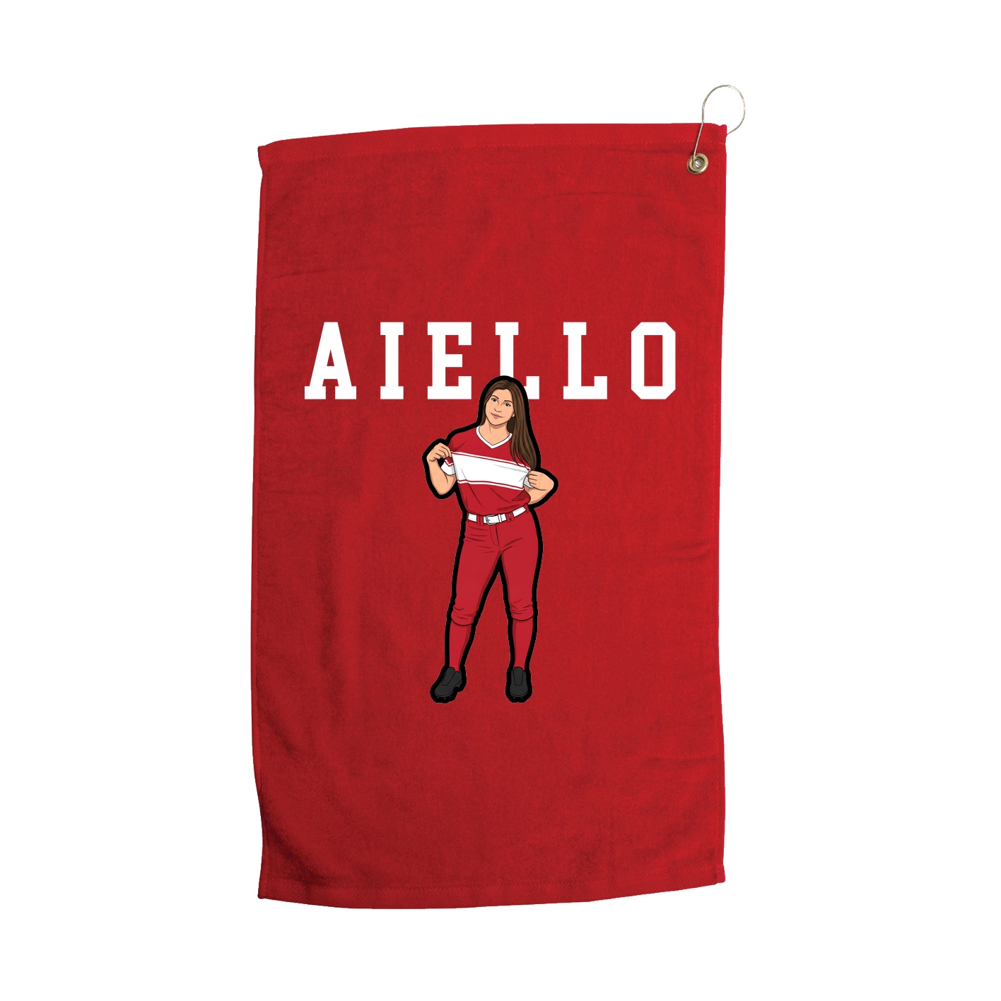 Golf Towel — Shirsey in Red