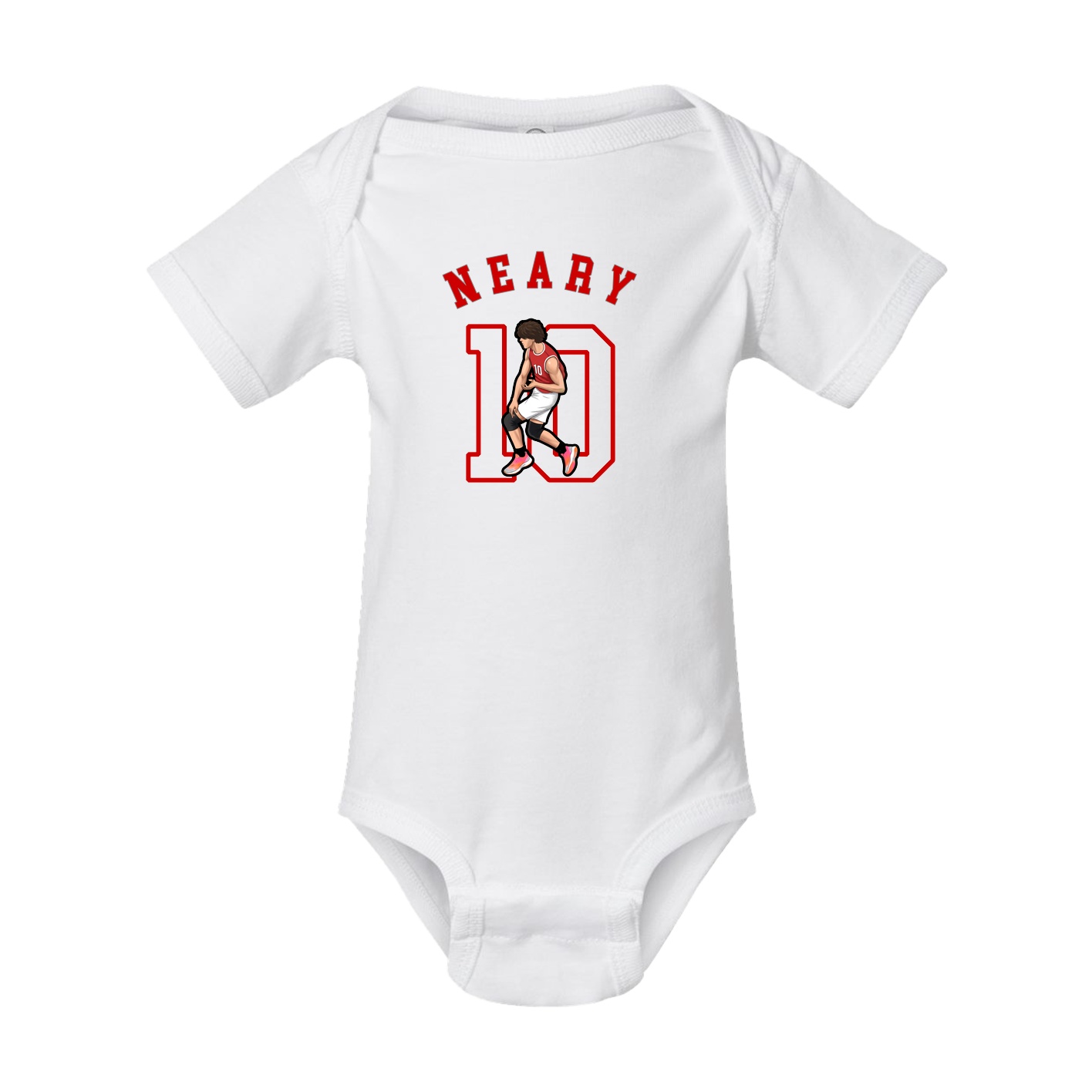 Baby Onesie — Shirsey Arch in White
