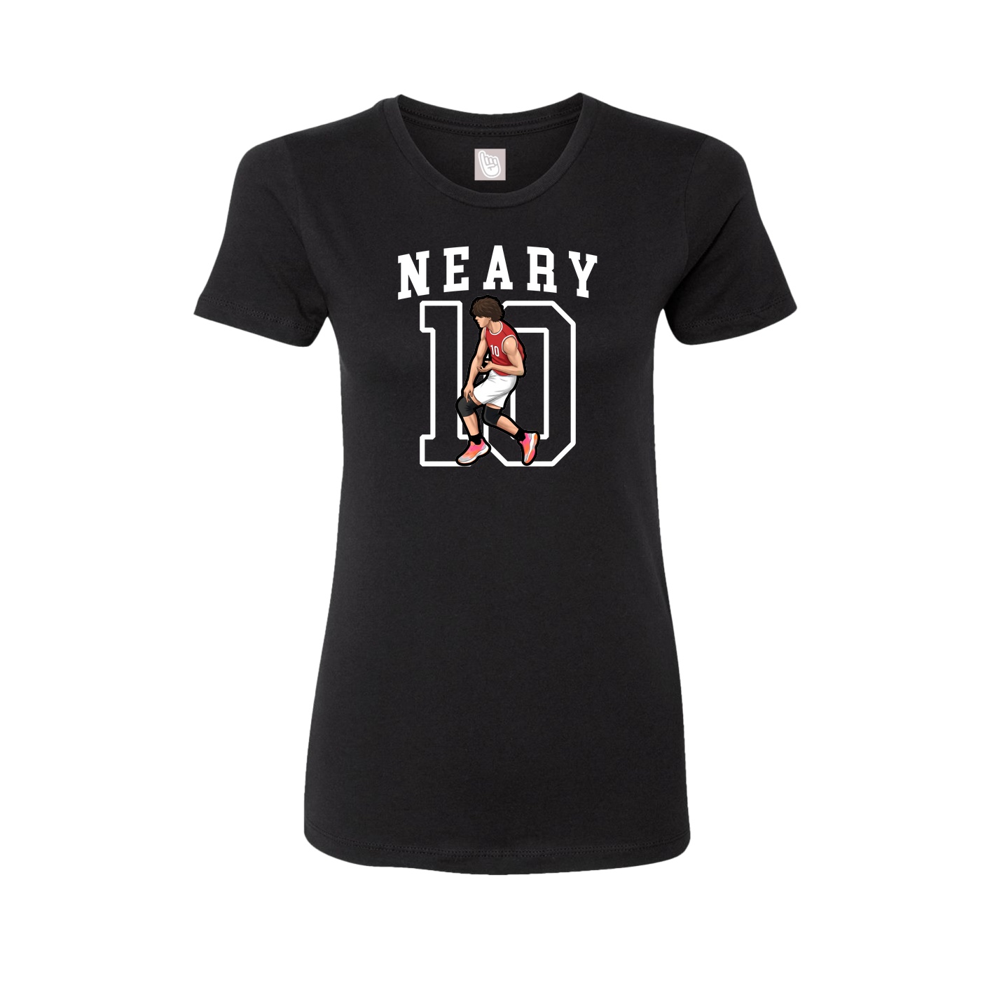 Fitted Women's Tee — Shirsey in Black