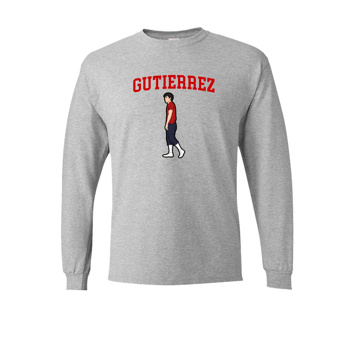 Long Sleeve Tee — Shirsey in Grey