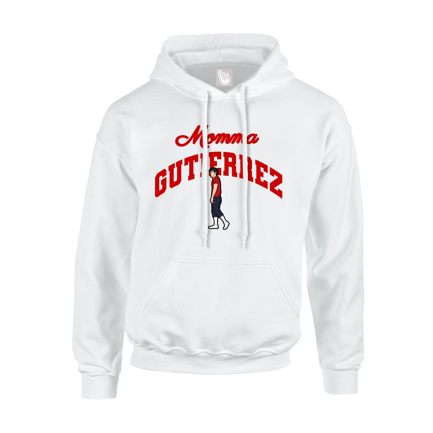 Hoodie — Mothers Day Arch in White