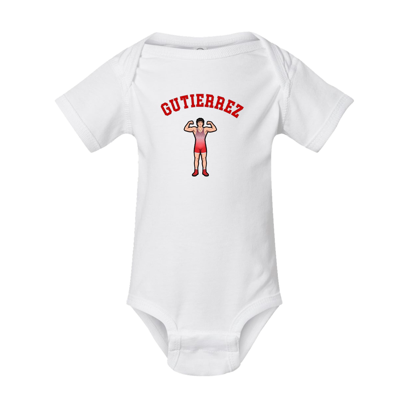 Baby Onesie — Shirsey Arch in White