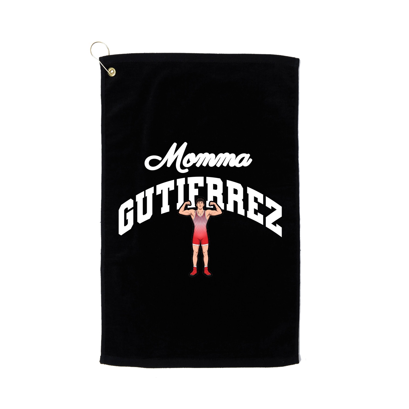 Golf Towel — Mothers Day Arch in Black