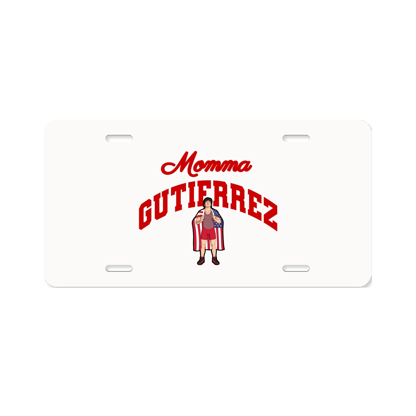 License Plate — Mothers Day Arch in Classic
