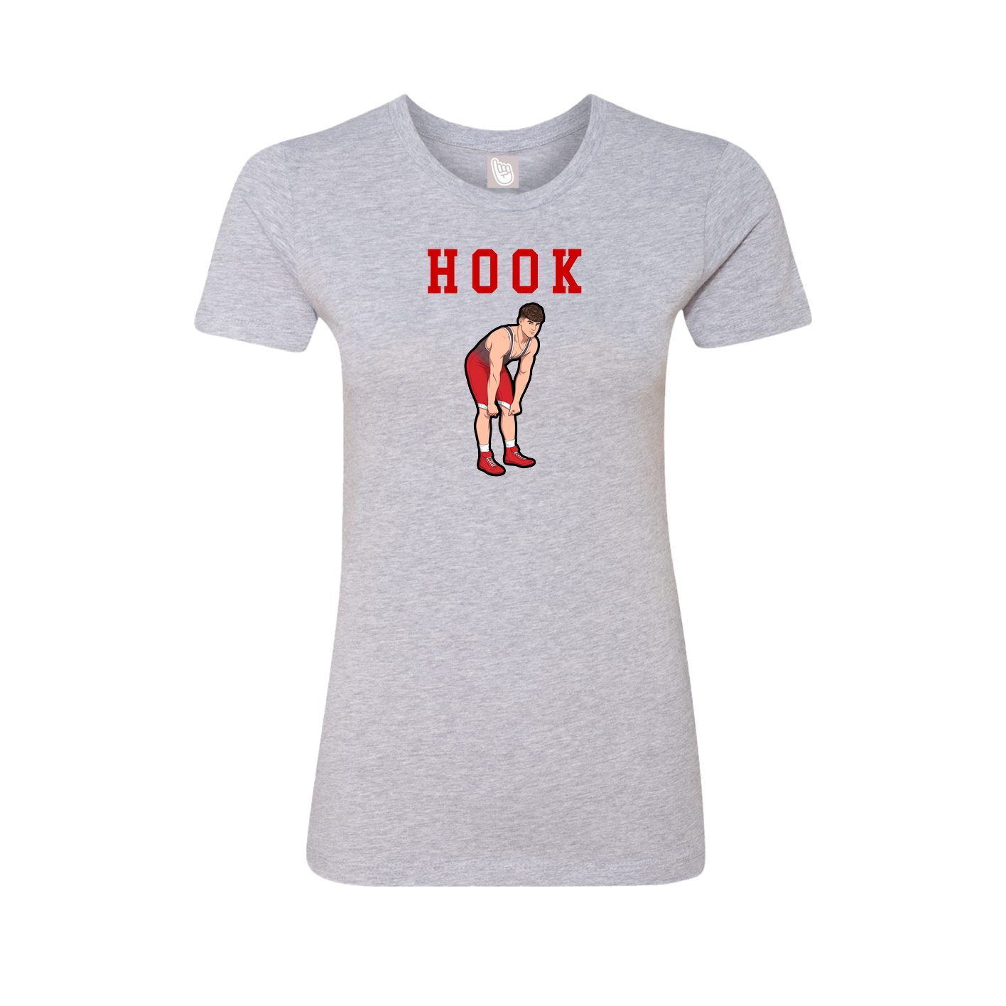 Fitted Women's Tee — Shirsey in Grey