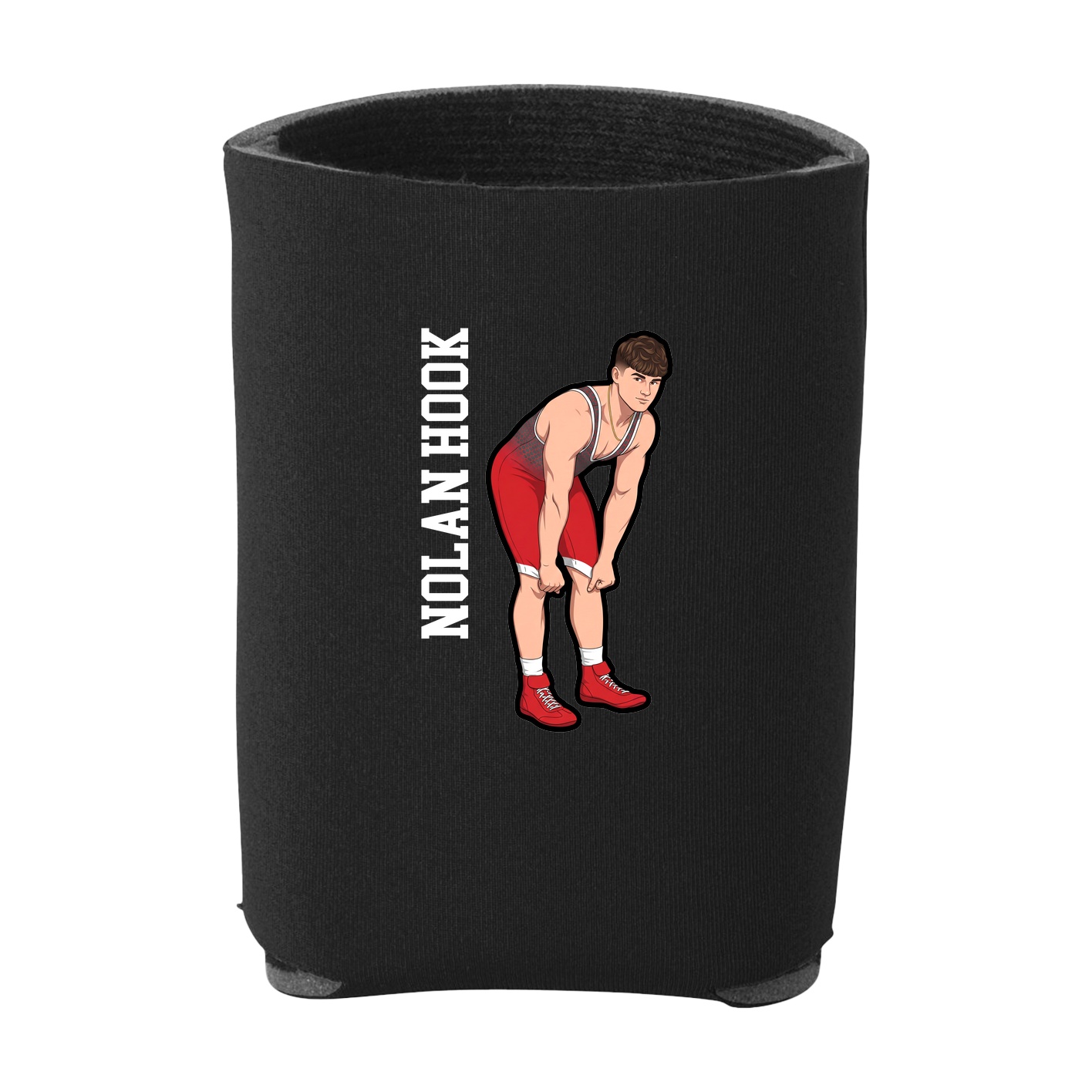 Can Holder — Name Vertical in Black