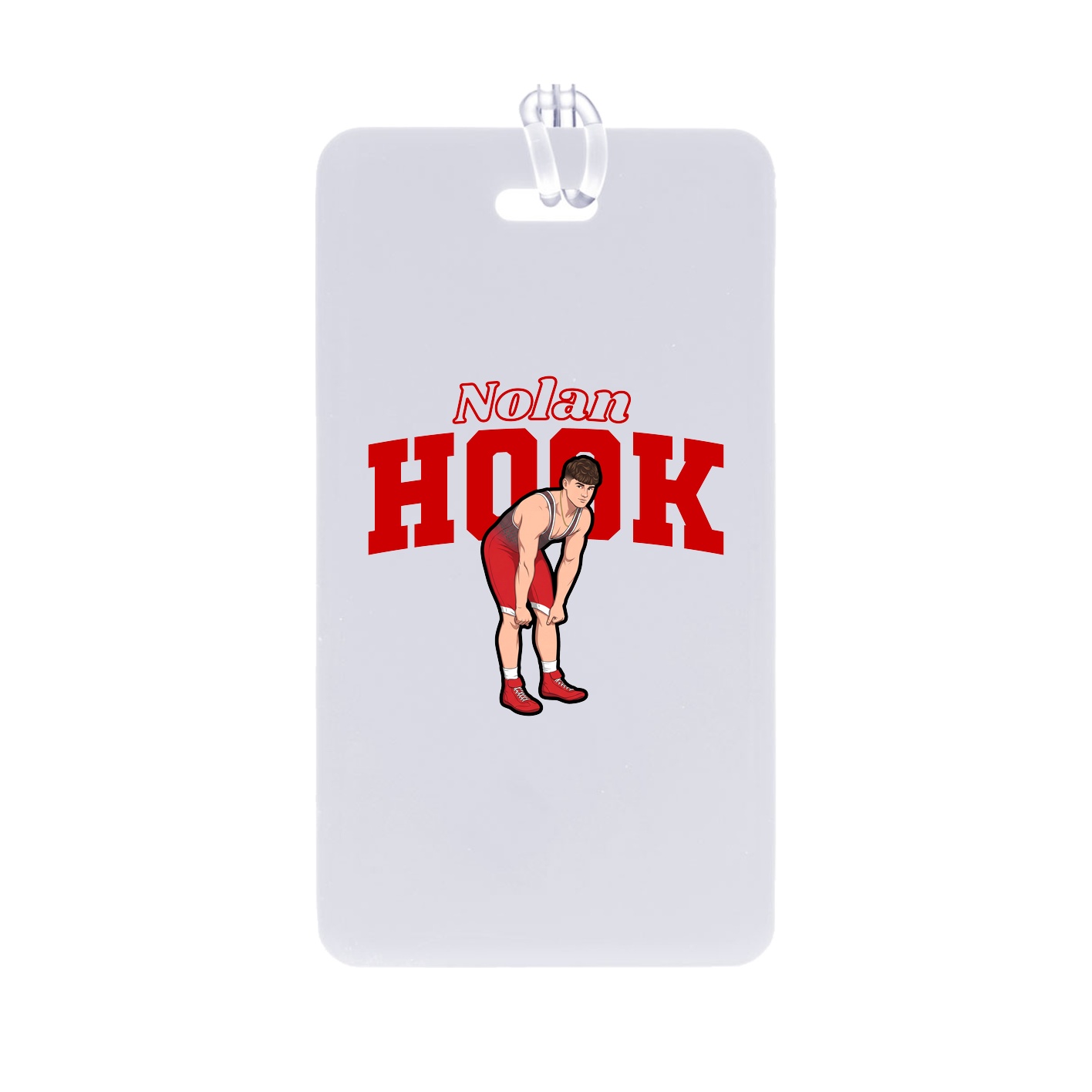 Bag Tag — Name Arch in Classic