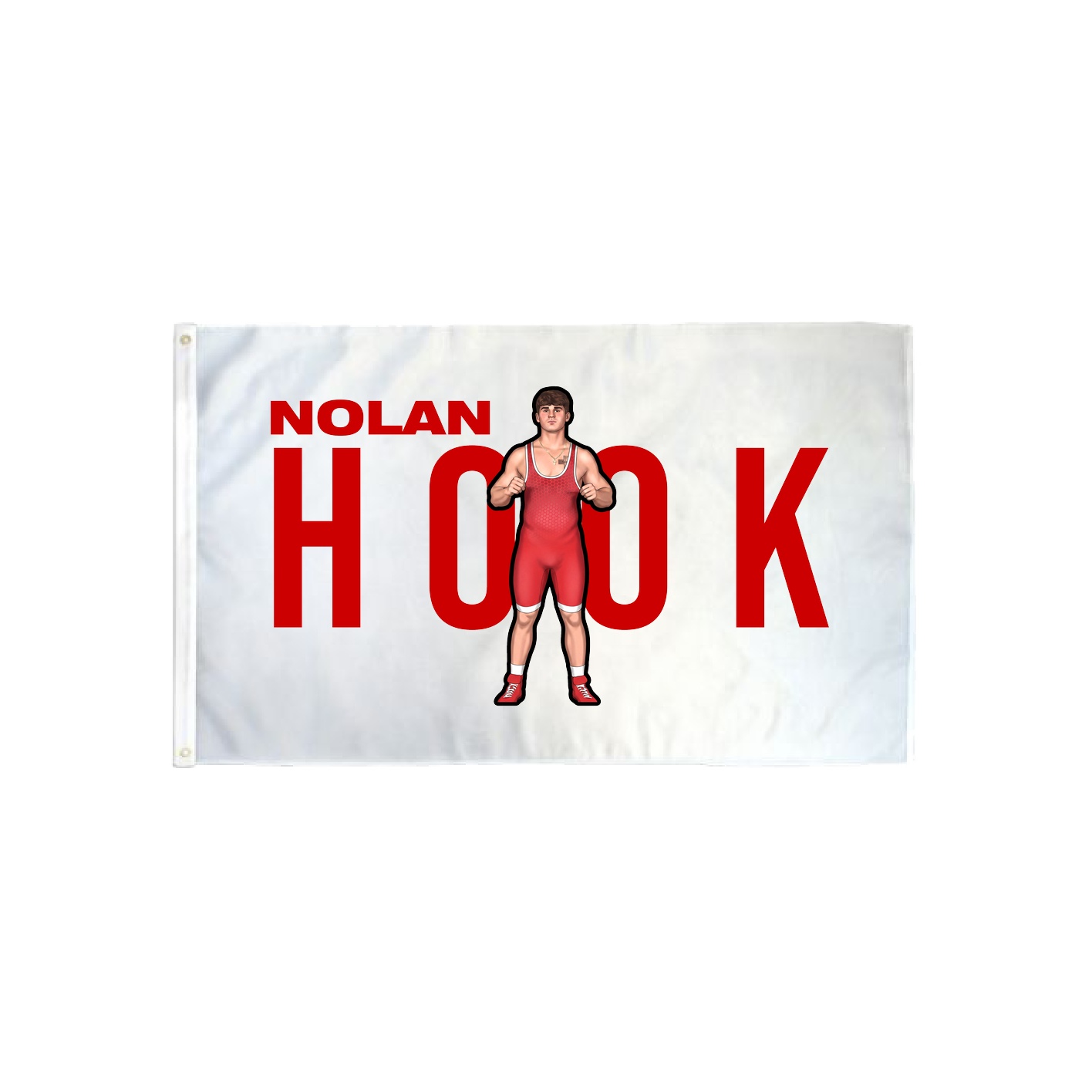 3x5 Flag — Player Name in Classic