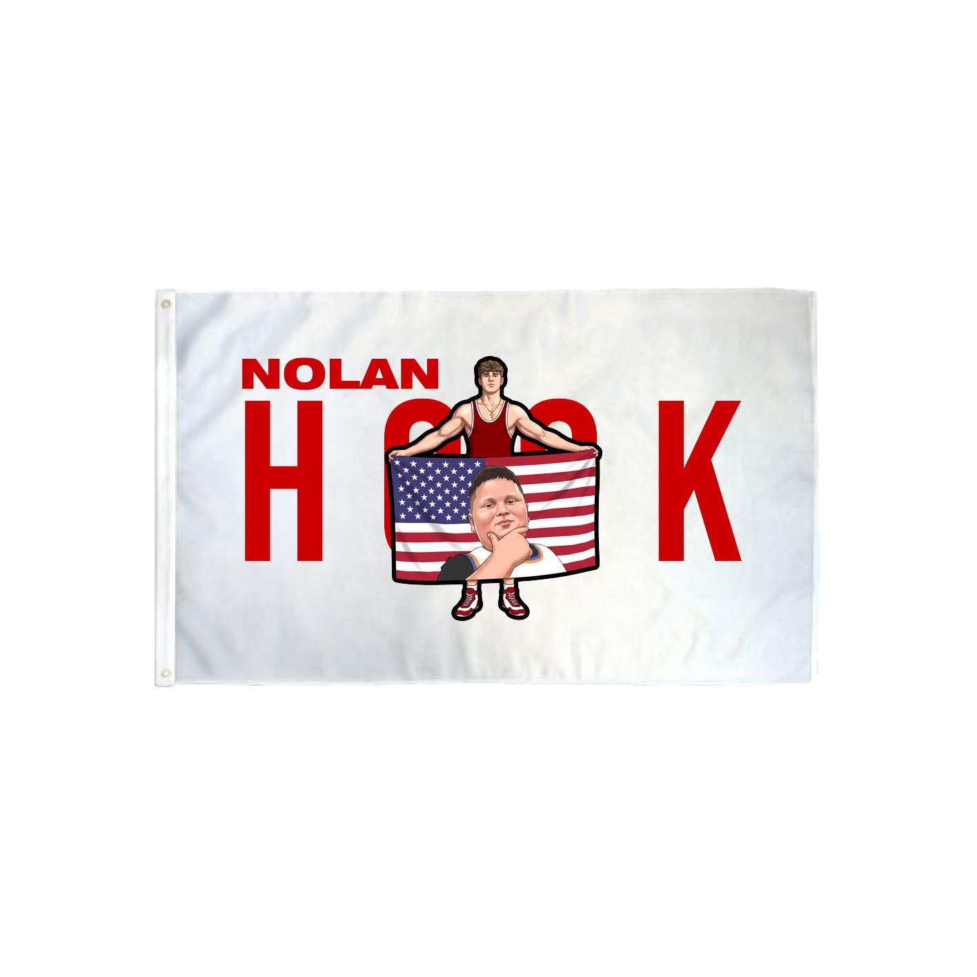 3x5 Flag — Player Name in Classic