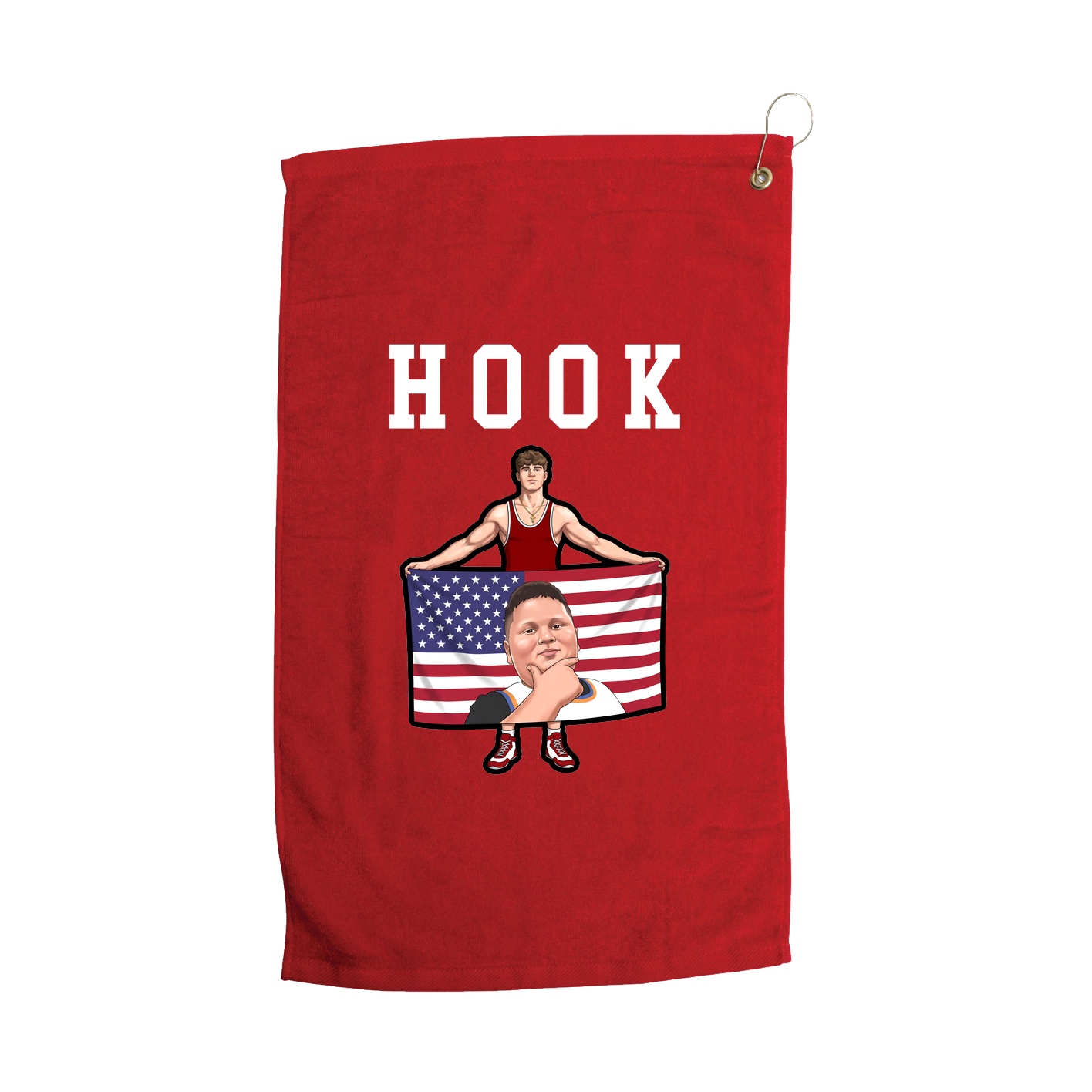 Golf Towel — Shirsey in Red