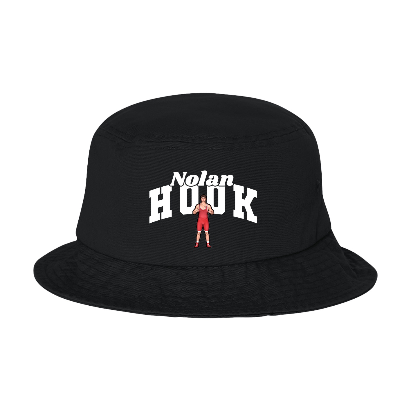 Bucket Cap — Signature Arch in Black