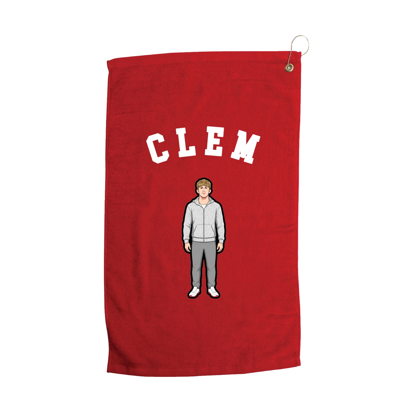 Golf Towel — Shirsey Arch in Red