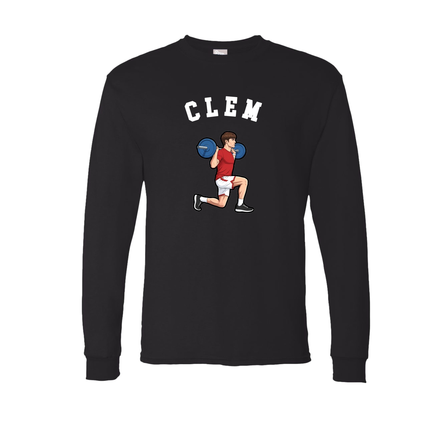 Long Sleeve Tee — Shirsey Arch in Black