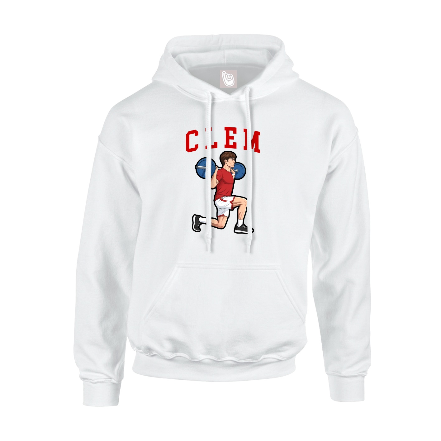 Youth Hoodie — Shirsey in White