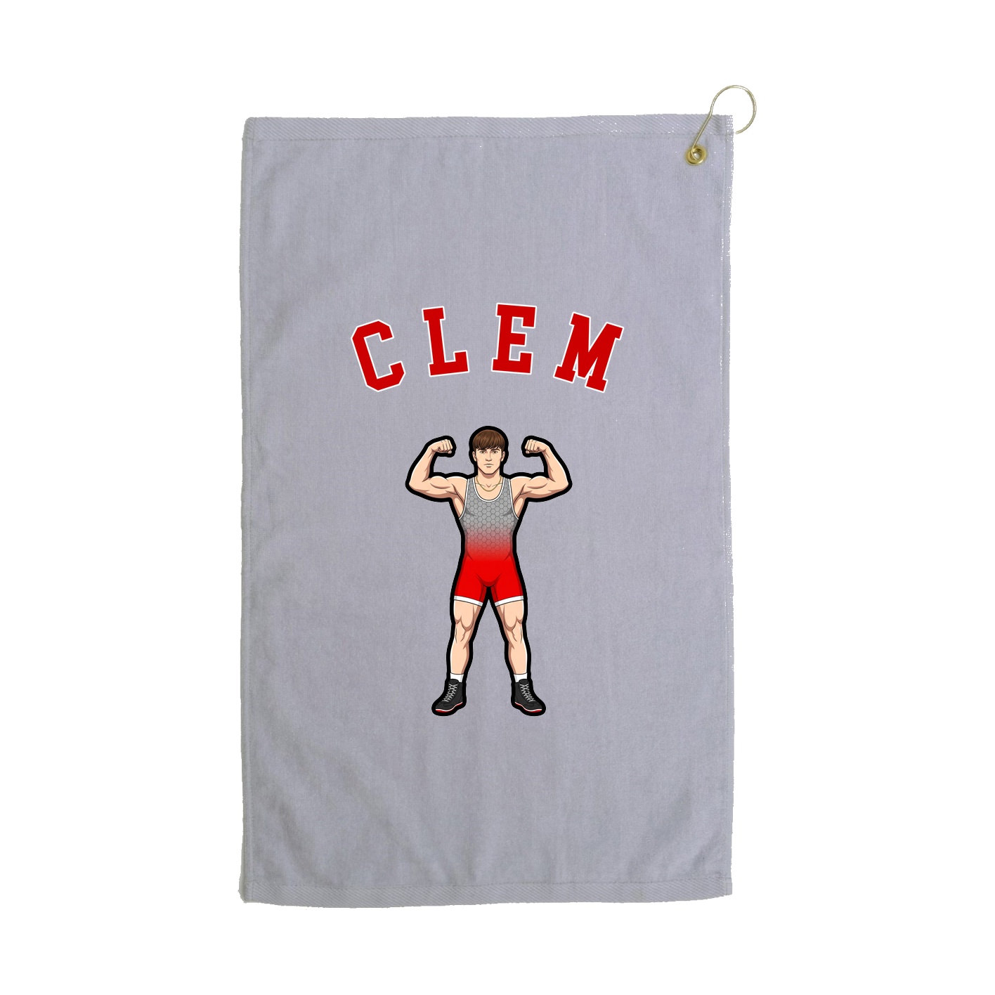 Golf Towel — Shirsey Arch in Grey
