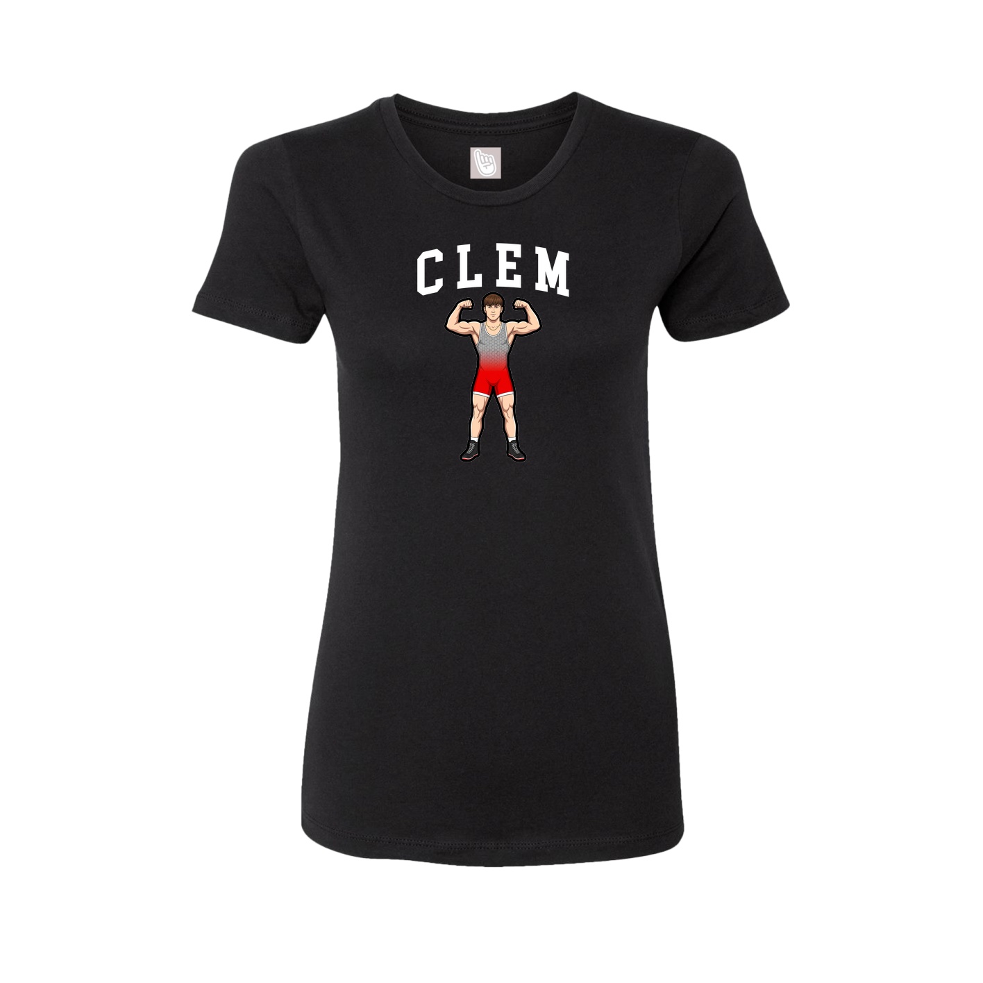 Fitted Women's Tee — Shirsey in Black