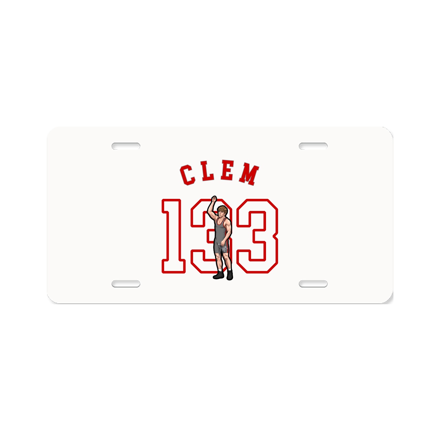 Aluminum License Plate