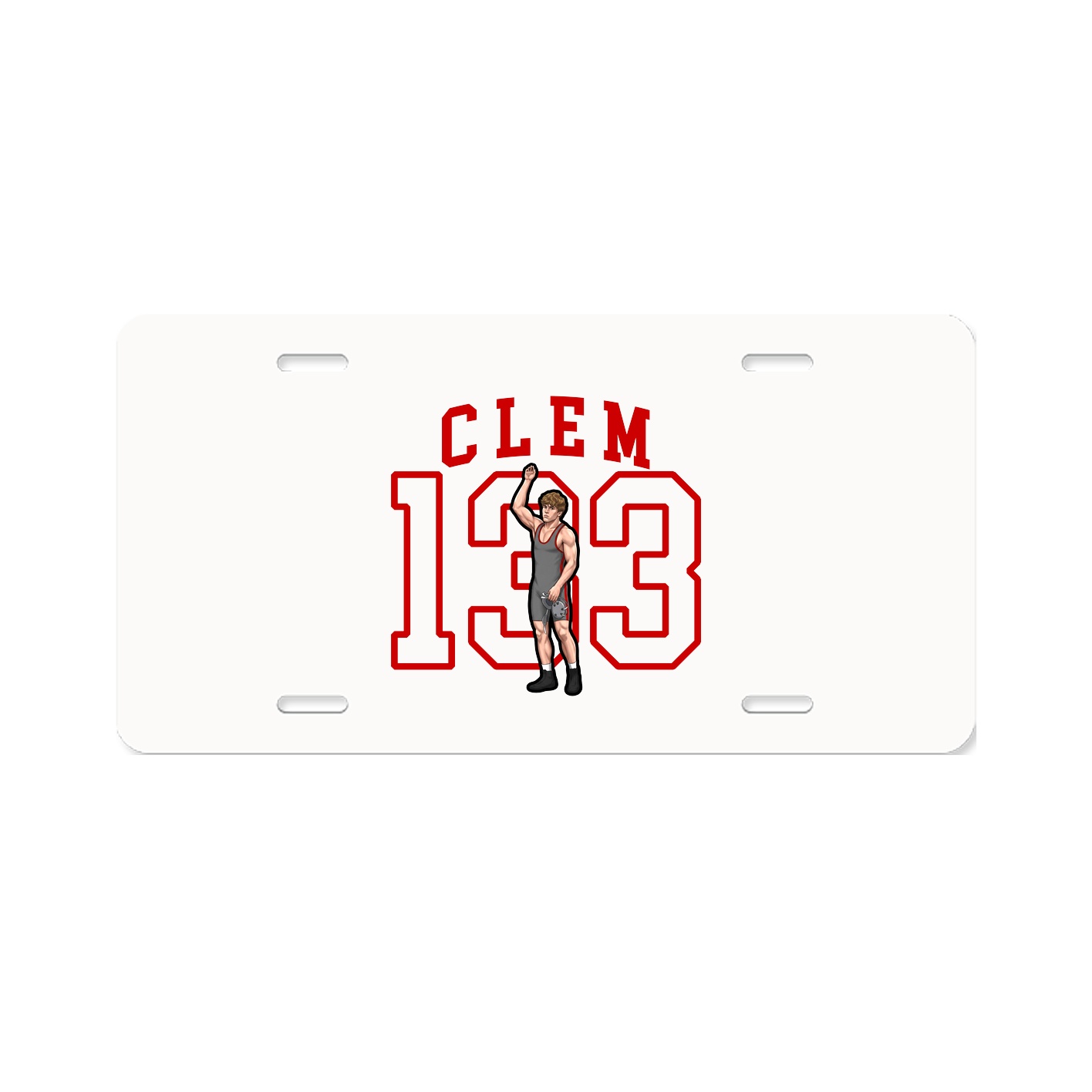 Aluminum License Plate