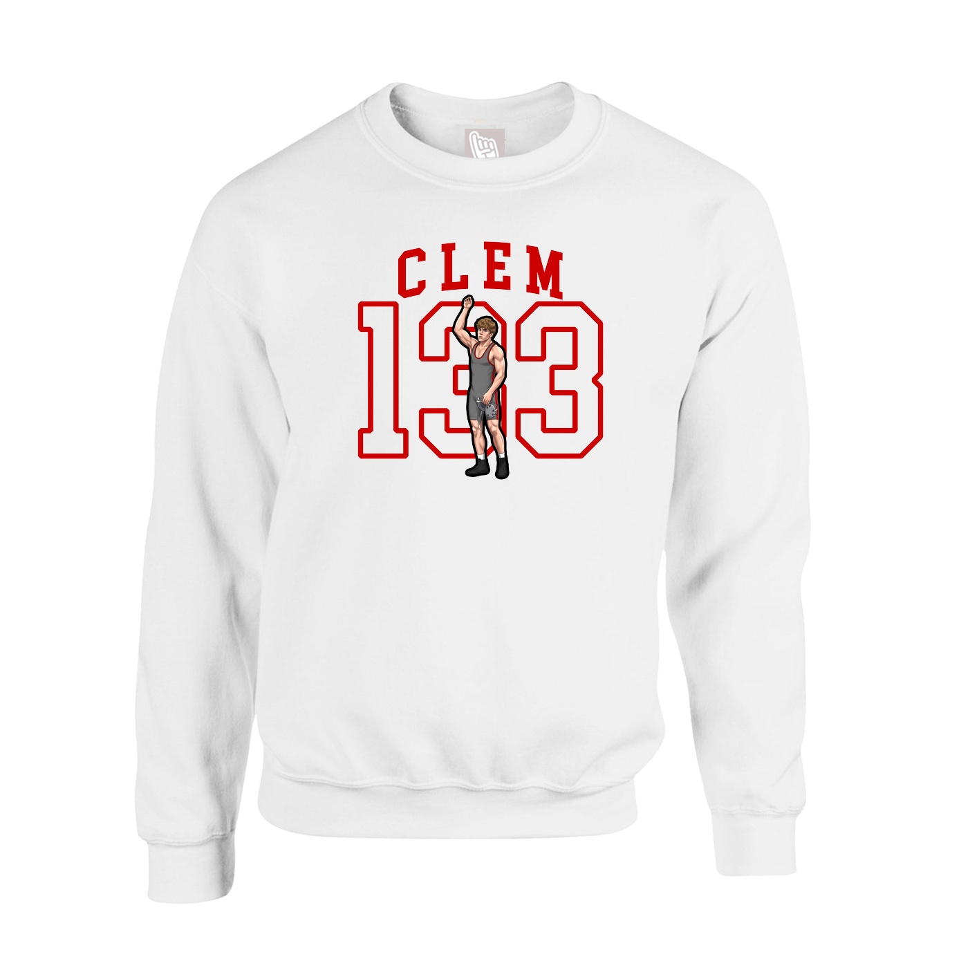 Fleece Crew — Shirsey in White