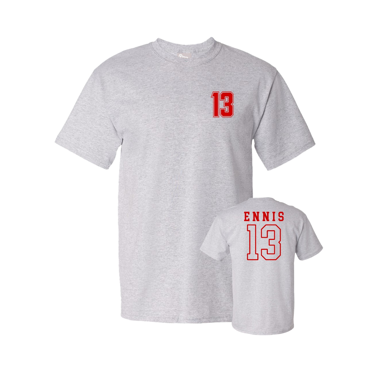 Tee — Chest Back in Grey