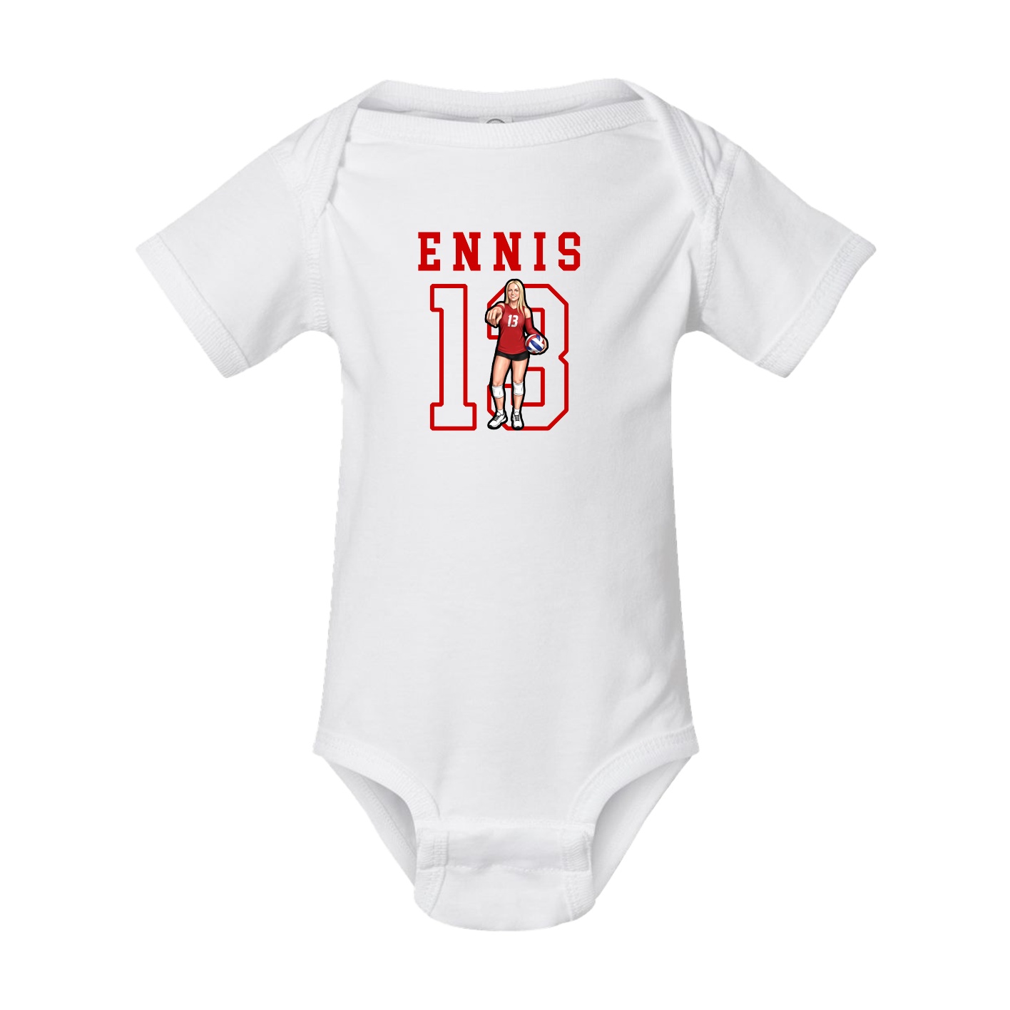 Baby Onesie — Shirsey in White